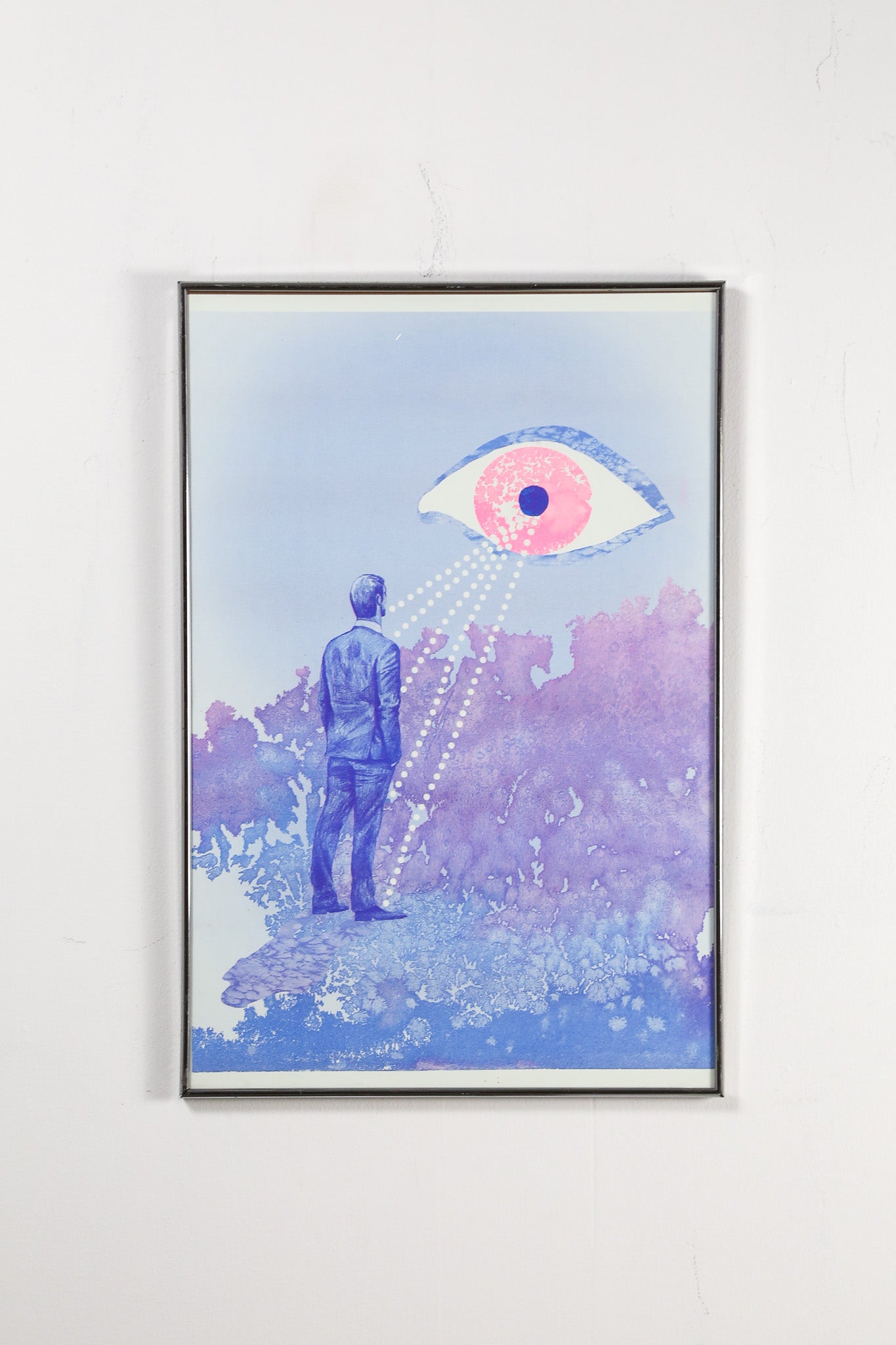 Male and Eye / 男性と目