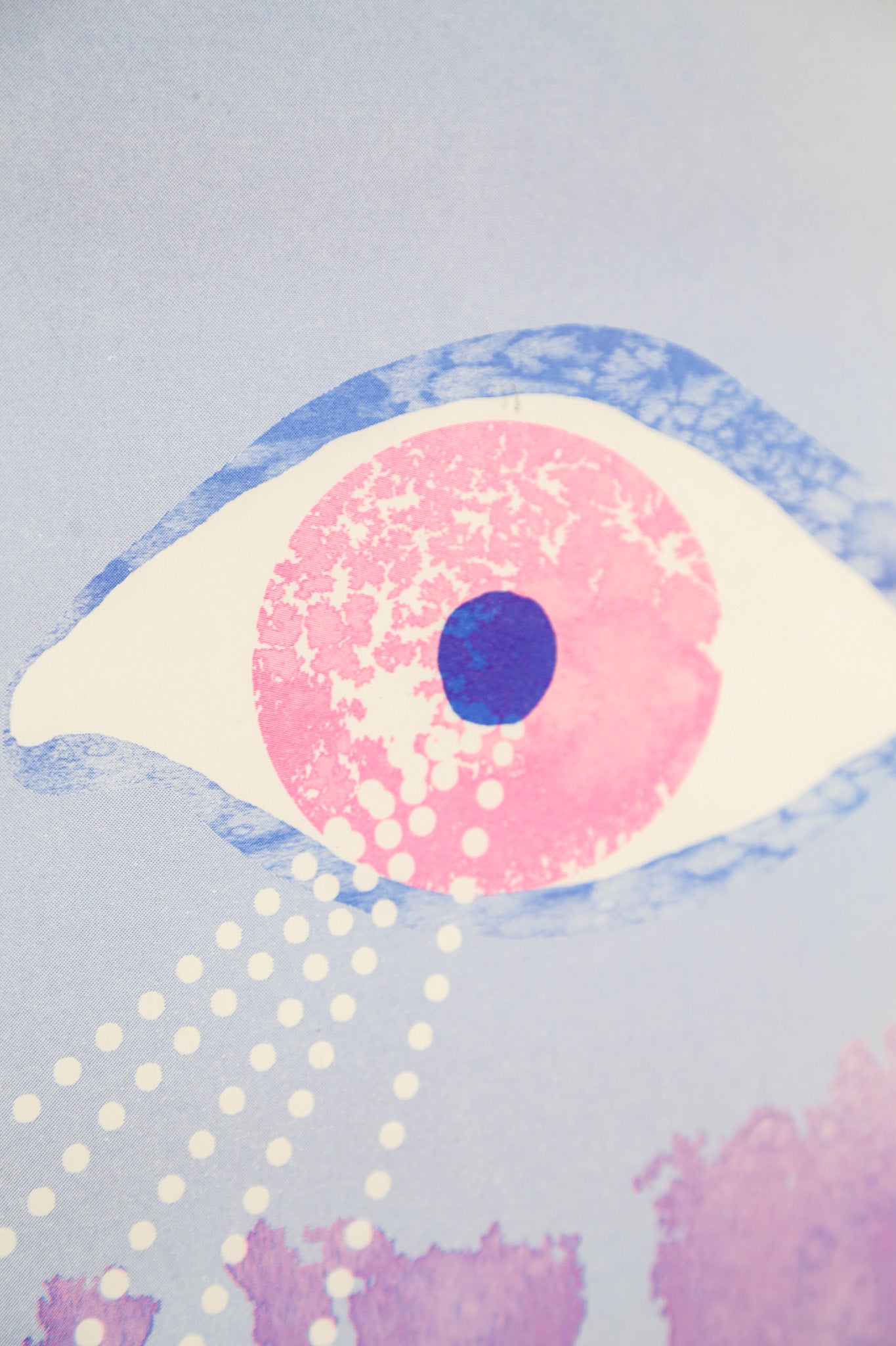 Male and Eye / 男性と目