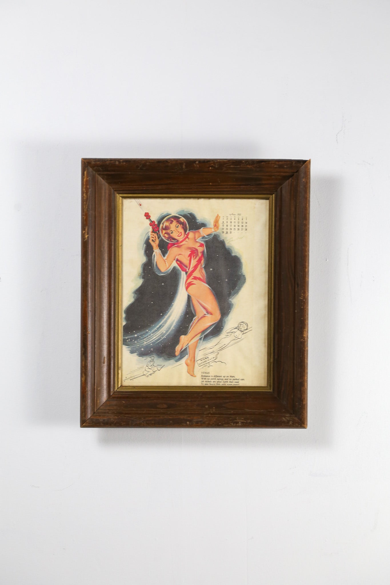 Vintage 1955 Pin-up Calendar / 1955年 ヴィンテージ ピンアップ カレンダー