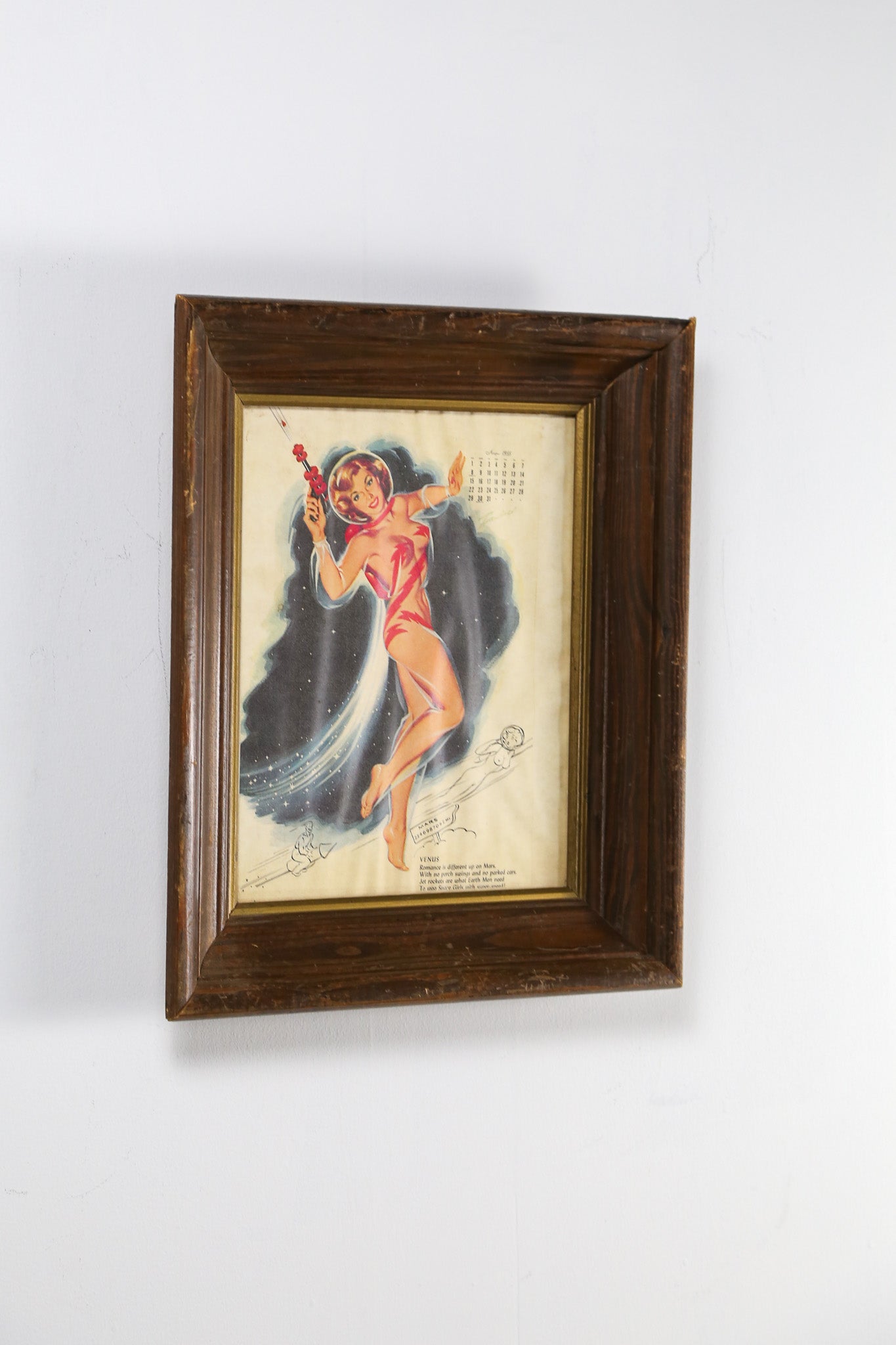 Vintage 1955 Pin-up Calendar / 1955年 ヴィンテージ ピンアップ カレンダー