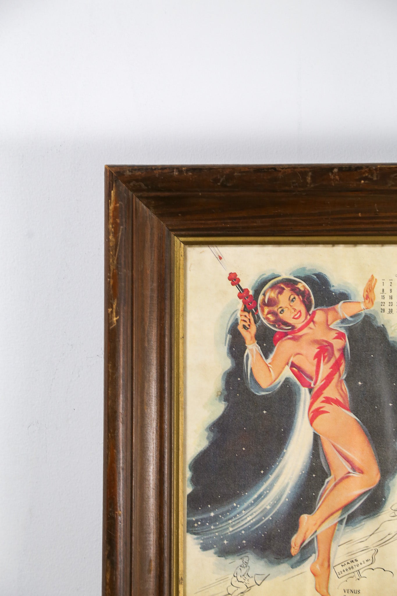 Vintage 1955 Pin-up Calendar / 1955年 ヴィンテージ ピンアップ カレンダー