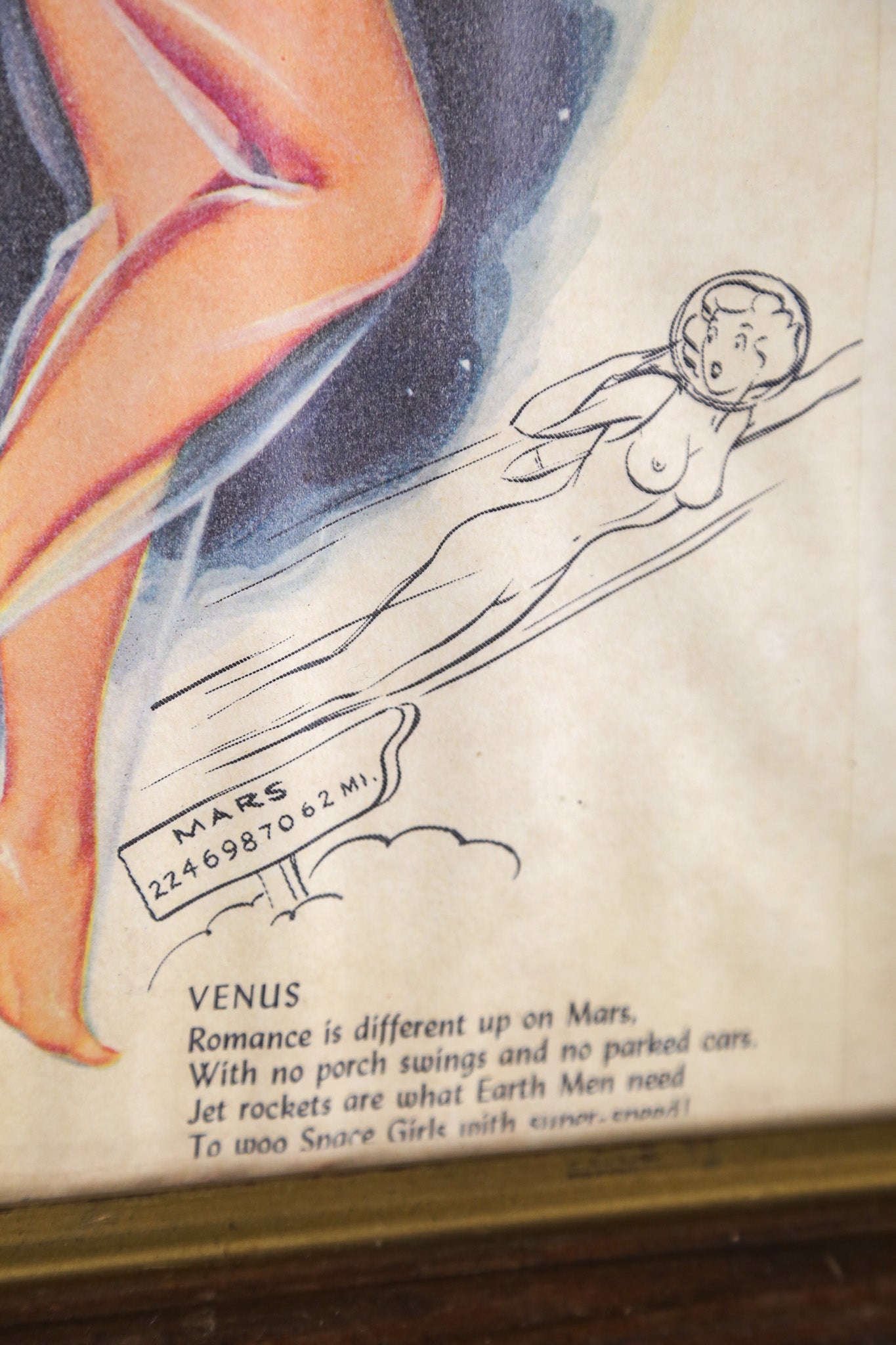 Vintage 1955 Pin-up Calendar / 1955年 ヴィンテージ ピンアップ カレンダー