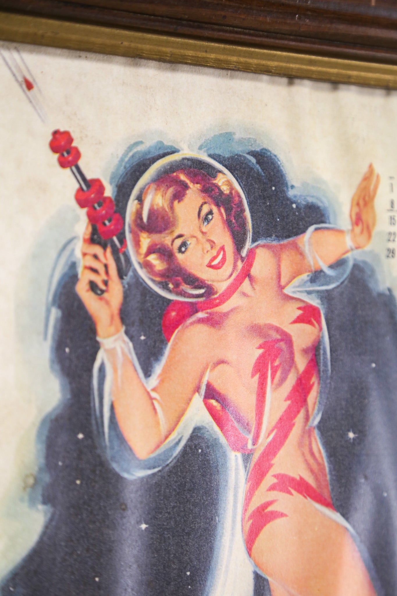Vintage 1955 Pin-up Calendar / 1955年 ヴィンテージ ピンアップ カレンダー