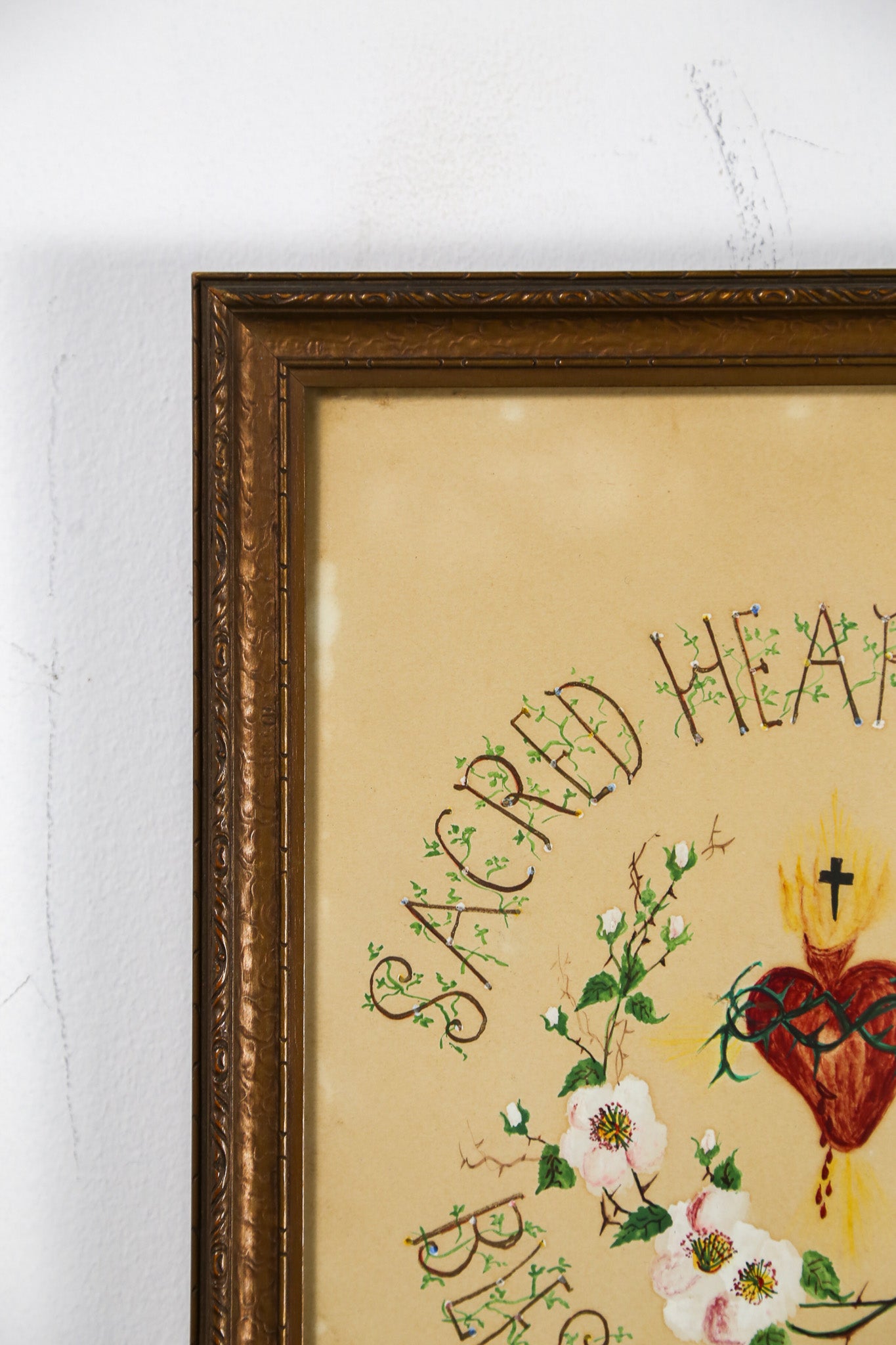 Flower and Heart Wall Art / 花とハート ウォールアート