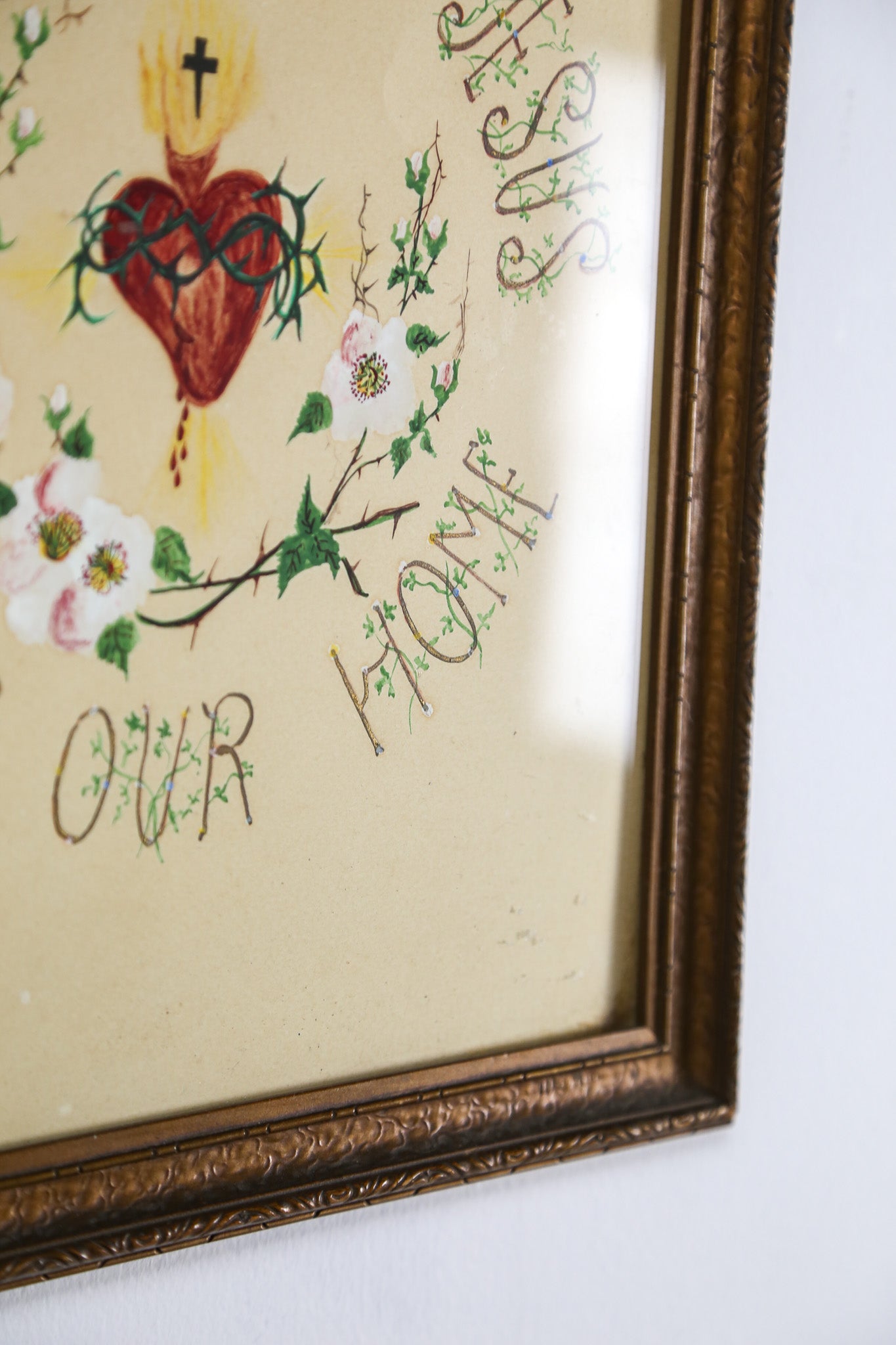 Flower and Heart Wall Art / 花とハート ウォールアート