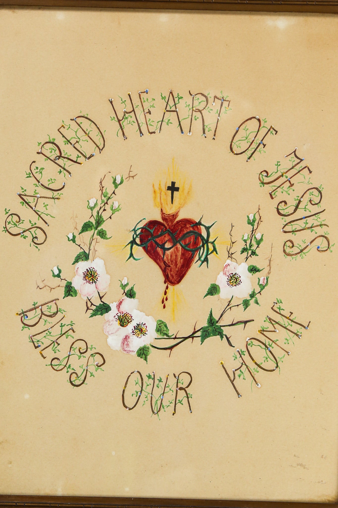 Flower and Heart Wall Art / 花とハート ウォールアート