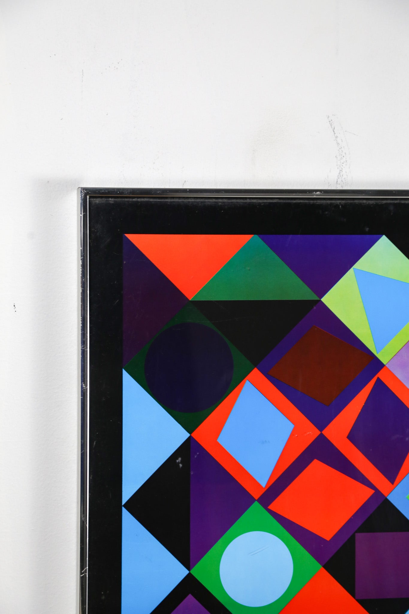 Geometric Abstract Poster / 幾何学ポスター