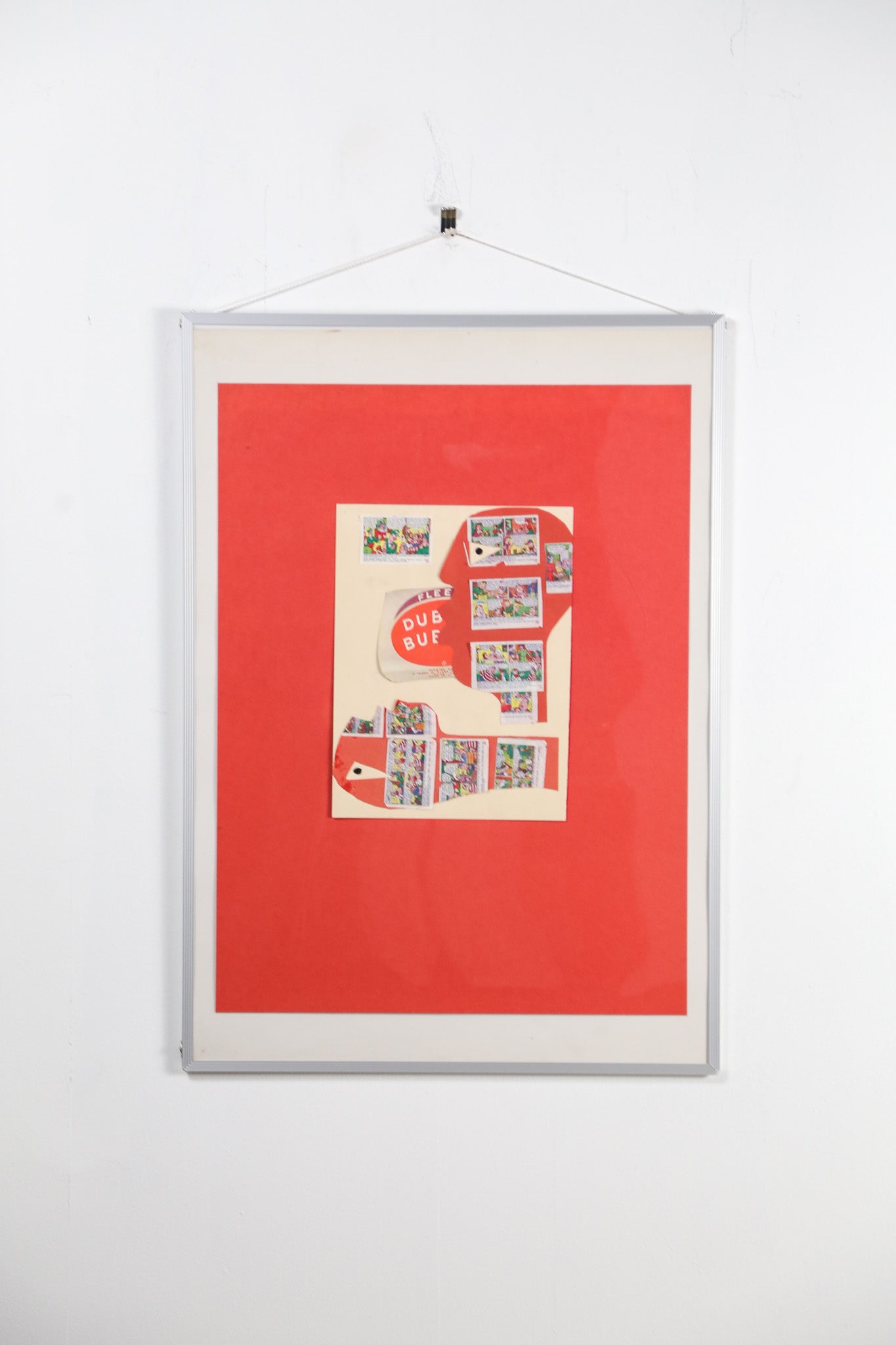 Vintage American Comic & Human Poster / アメコミと人 ポスター