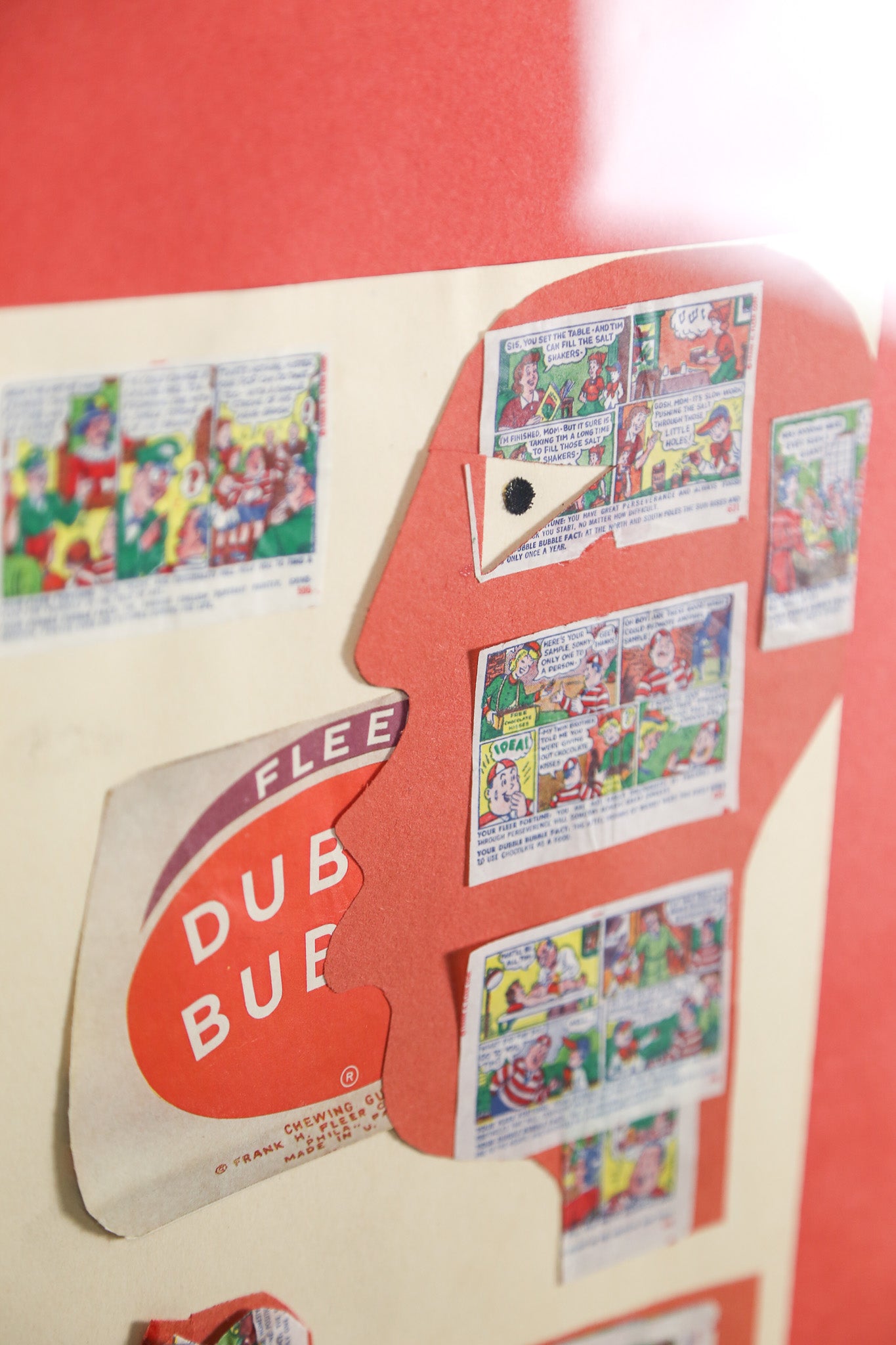 Vintage American Comic & Human Poster / アメコミと人 ポスター