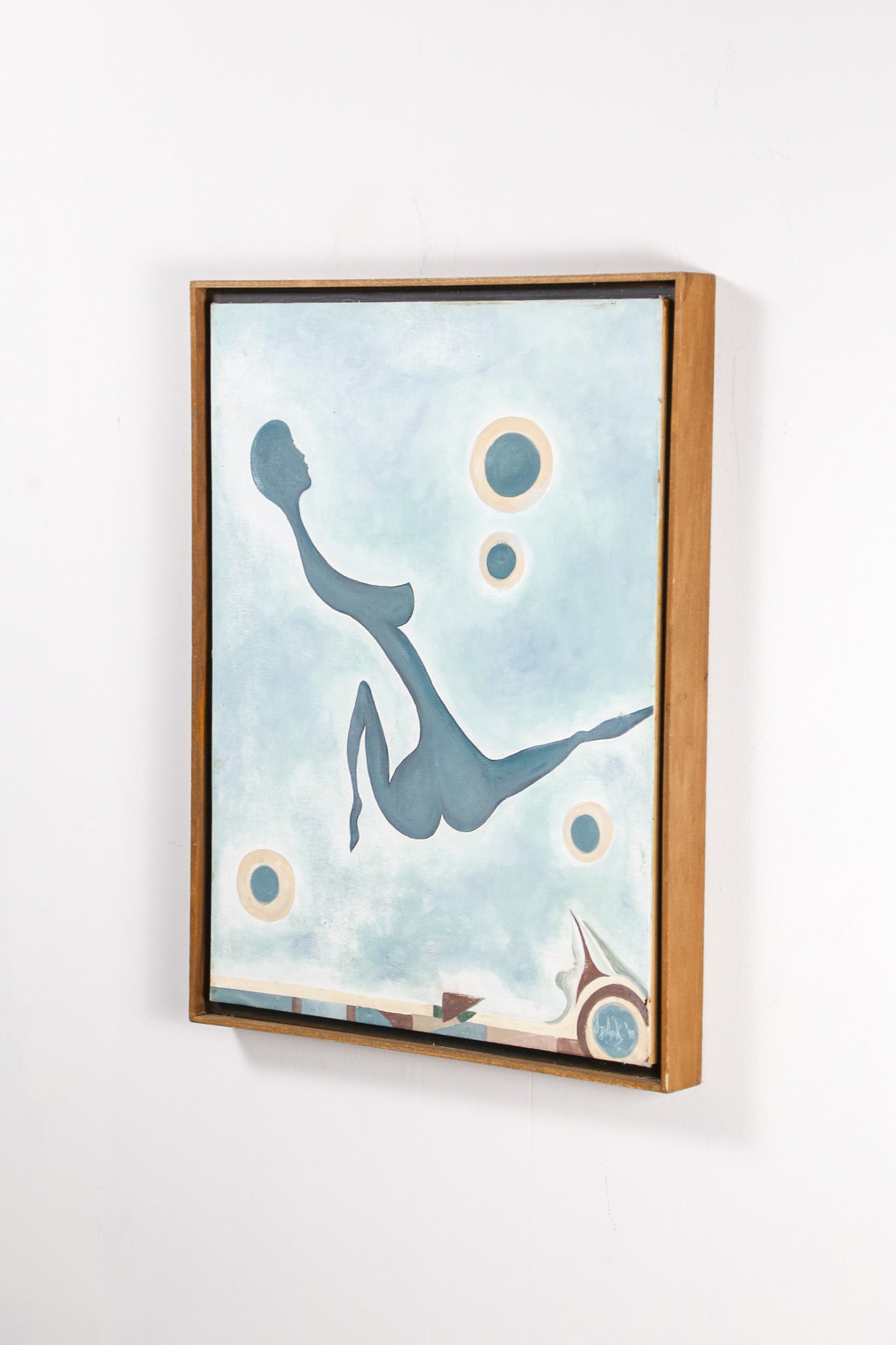 Surrealist Female Form Abstract Painting / シュルレアリスム 女性像