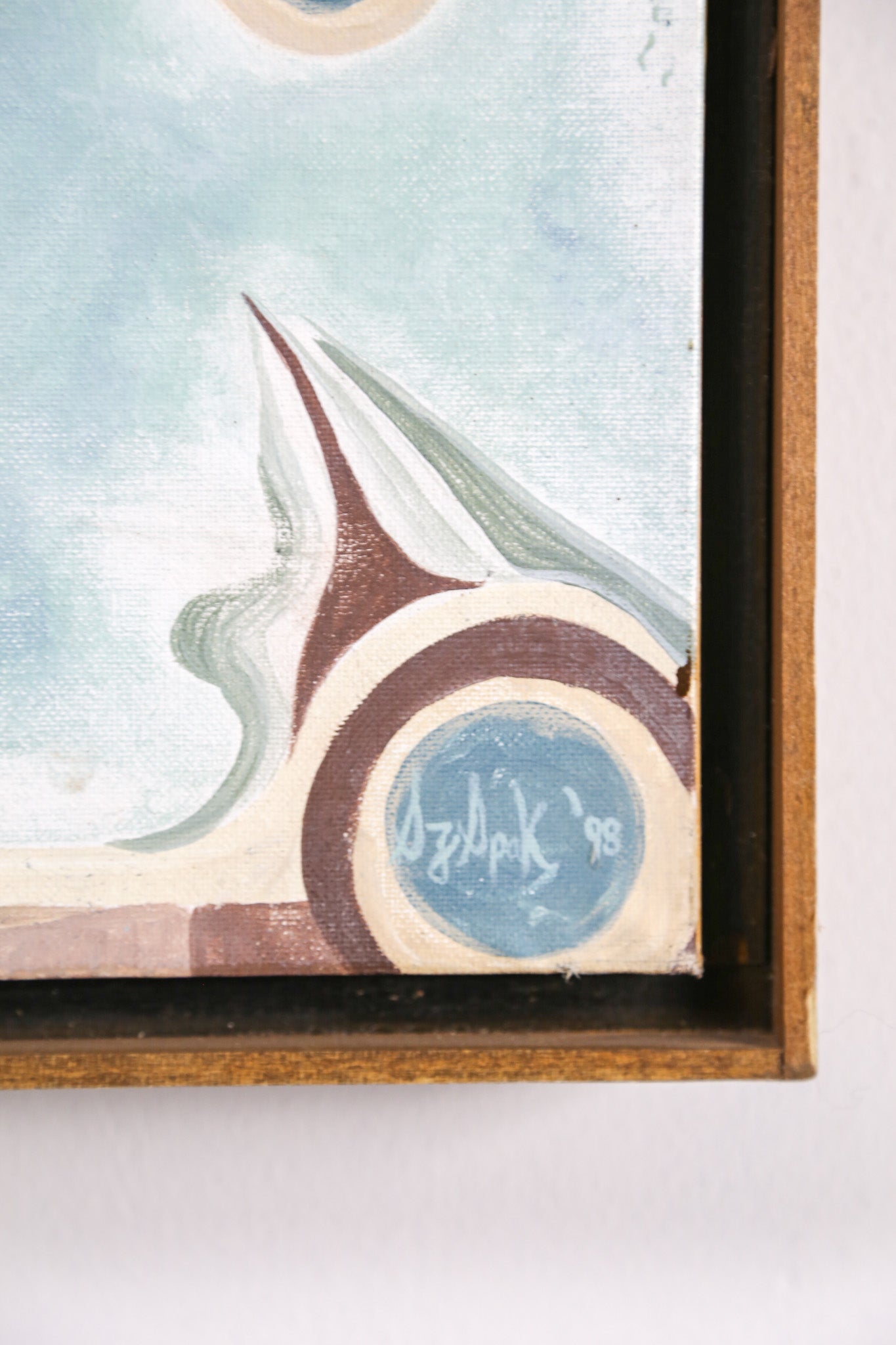 Surrealist Female Form Abstract Painting / シュルレアリスム 女性像