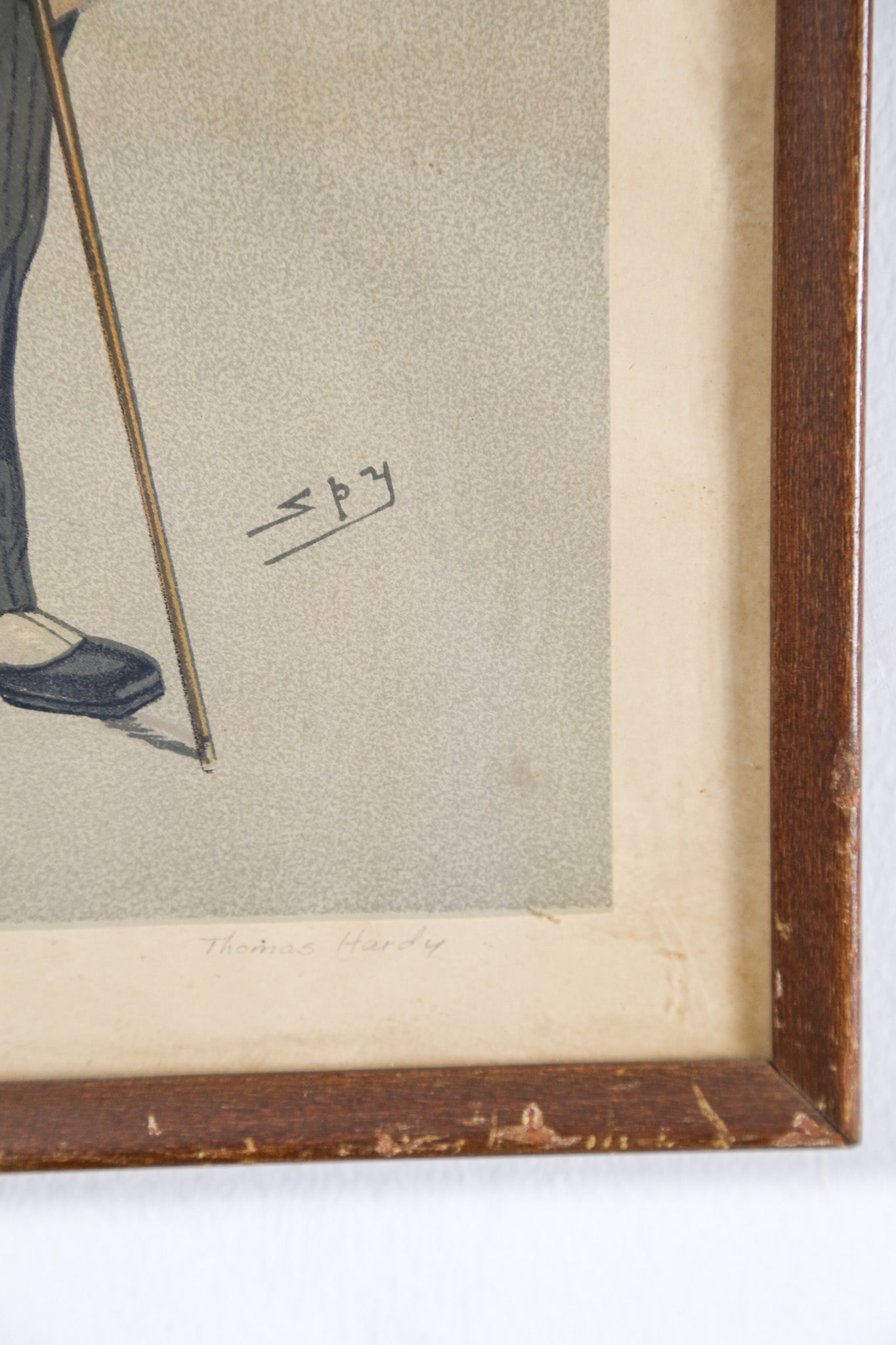 Vanity Fair Caricature "Tess" - Thomas Hardy / ヴァニティ・フェア 風刺画「テス」トーマス・ハーディ