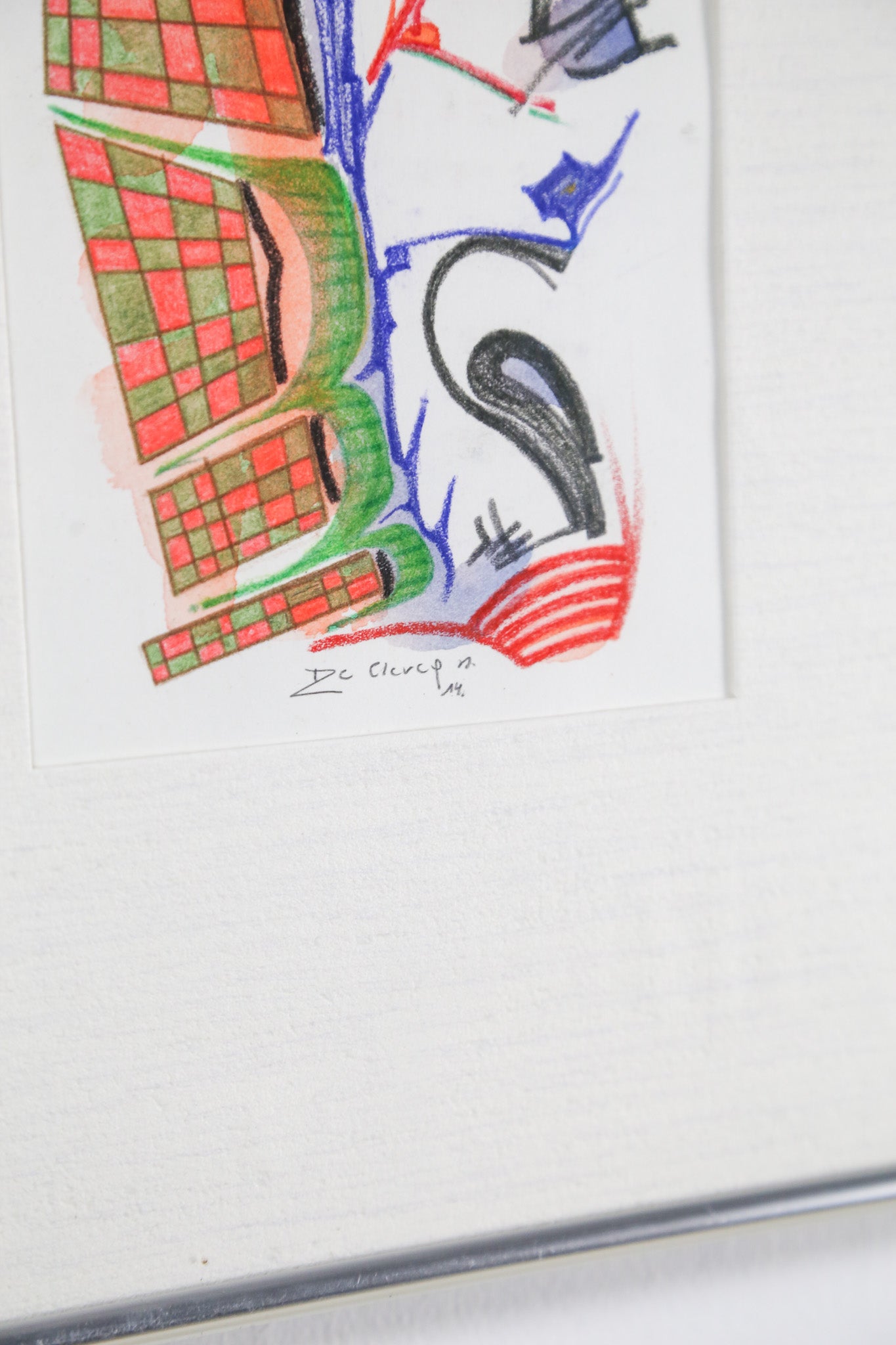 De Clercq Abstract Drawing  / De Clercq 抽象画