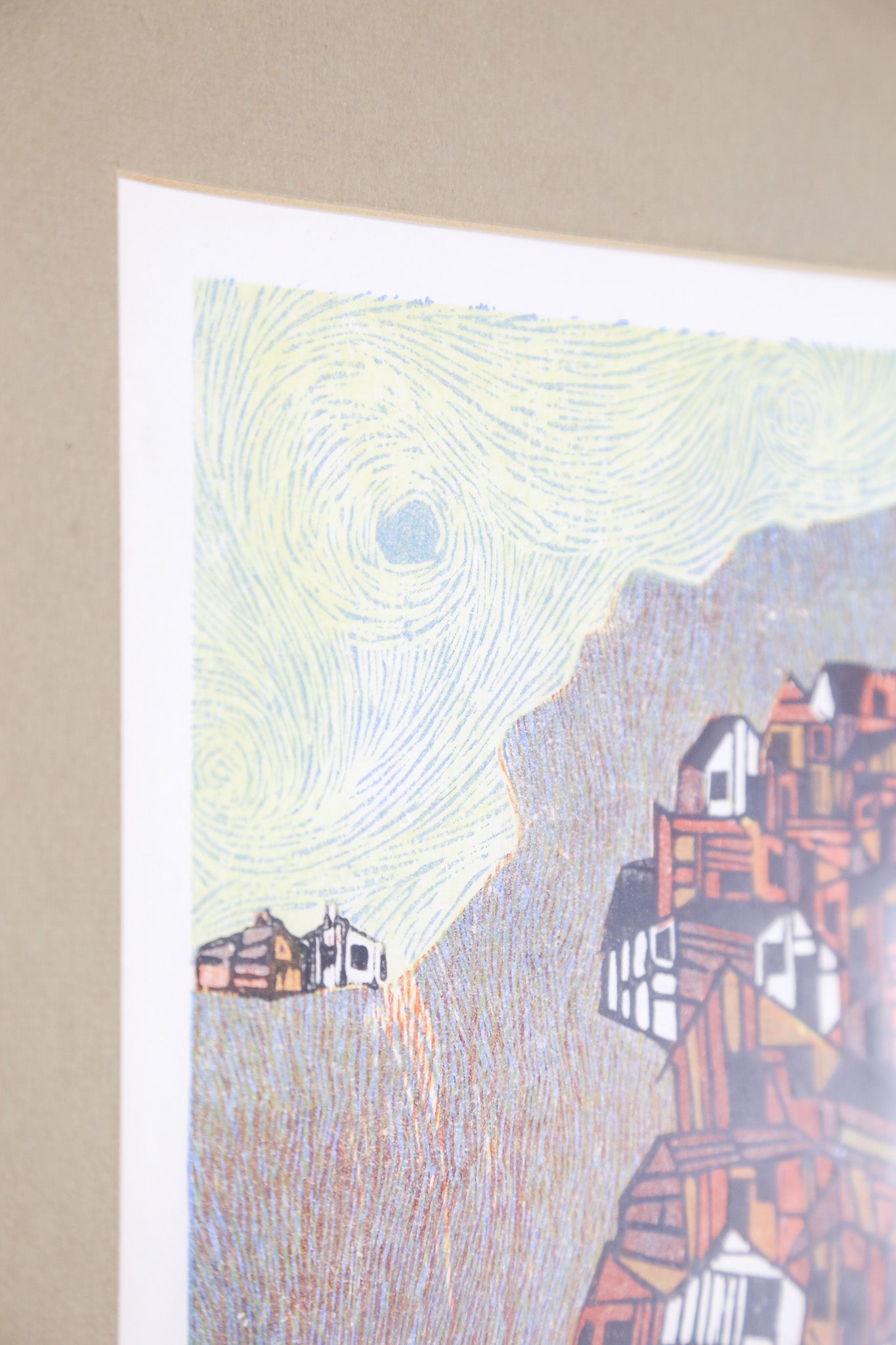 Sunflowers and House / ヒマワリと家