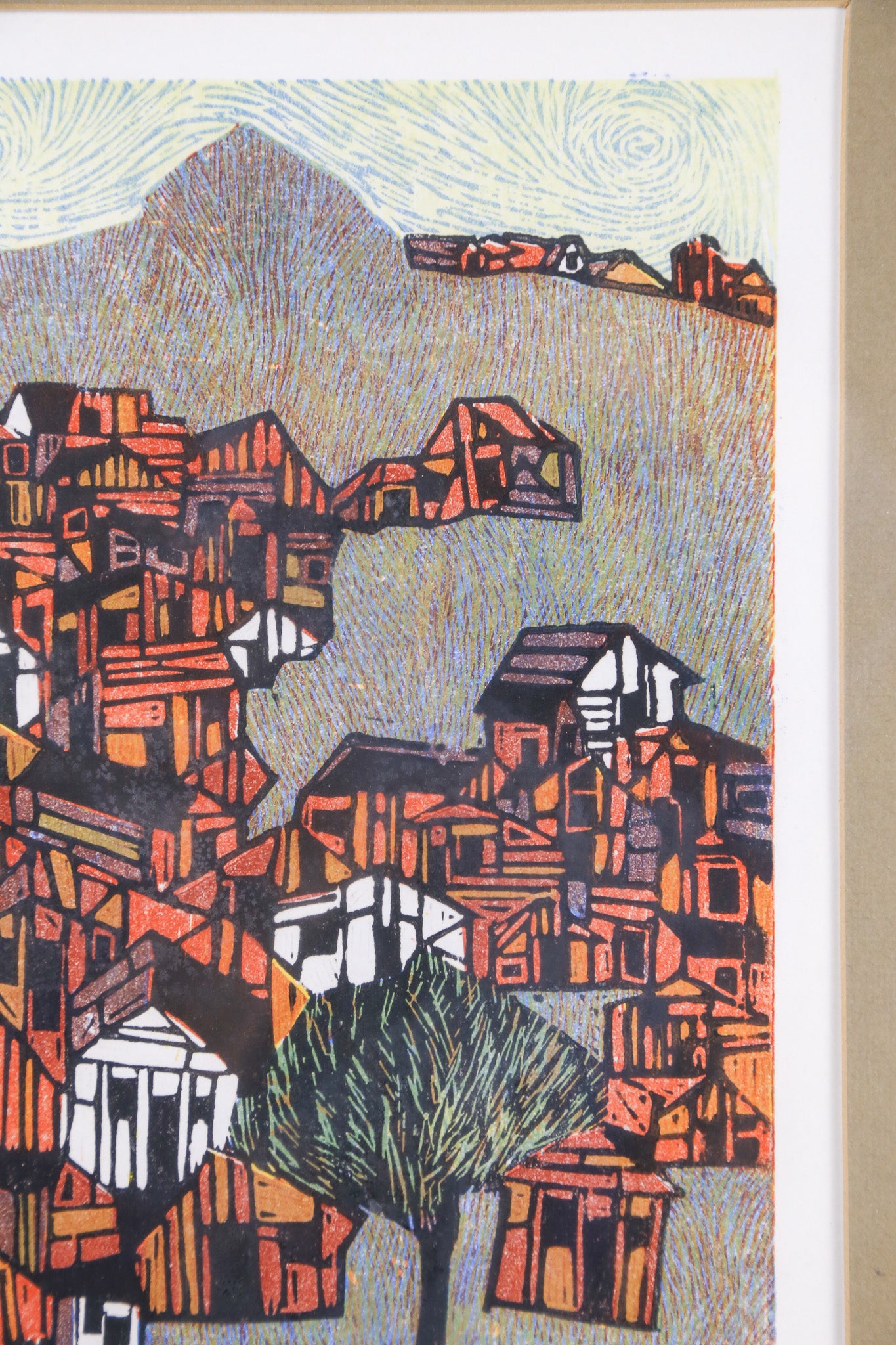 Sunflowers and House / ヒマワリと家