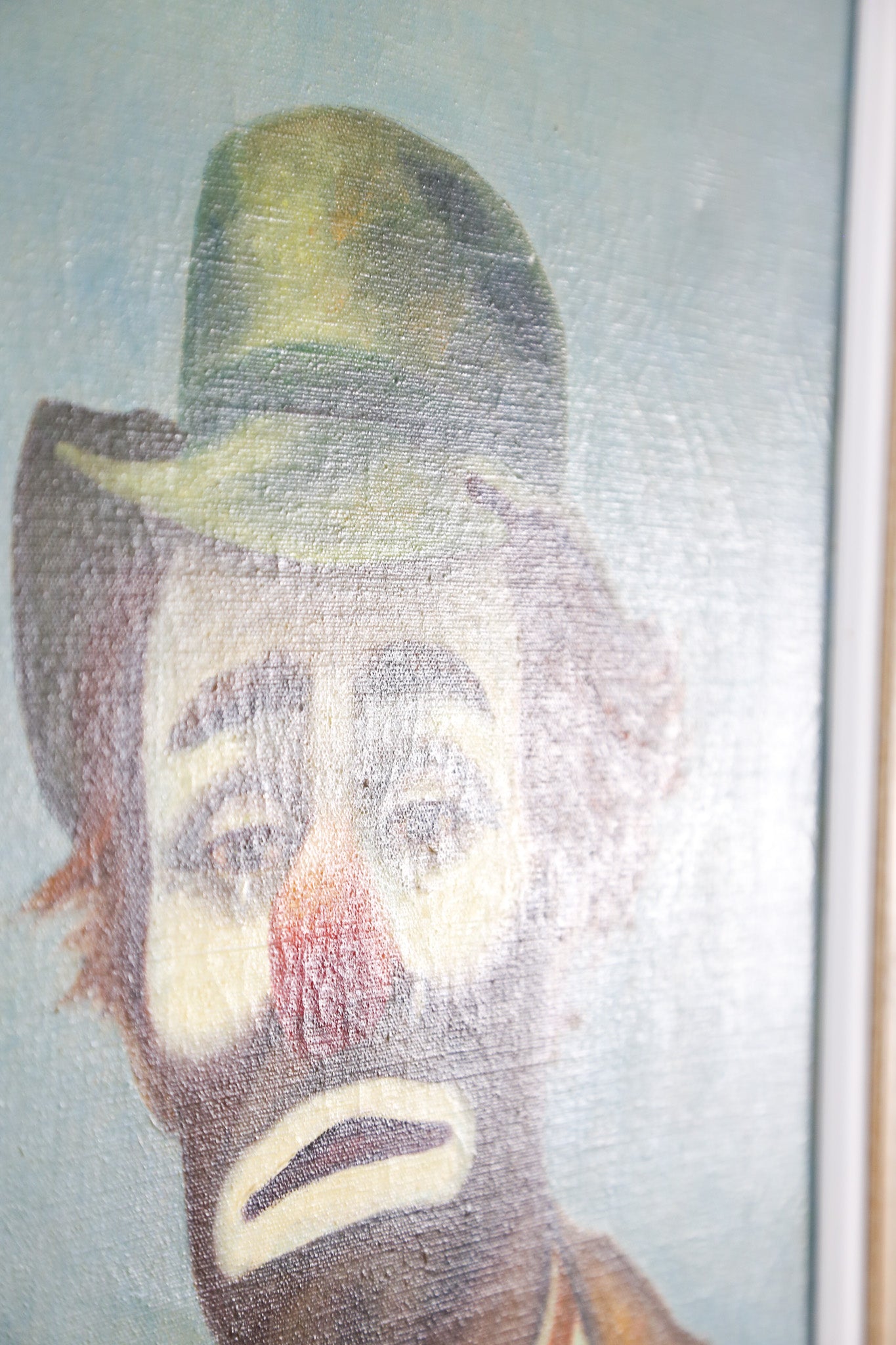 Crying Clown Art Frame / 泣いているピエロ アートフレーム