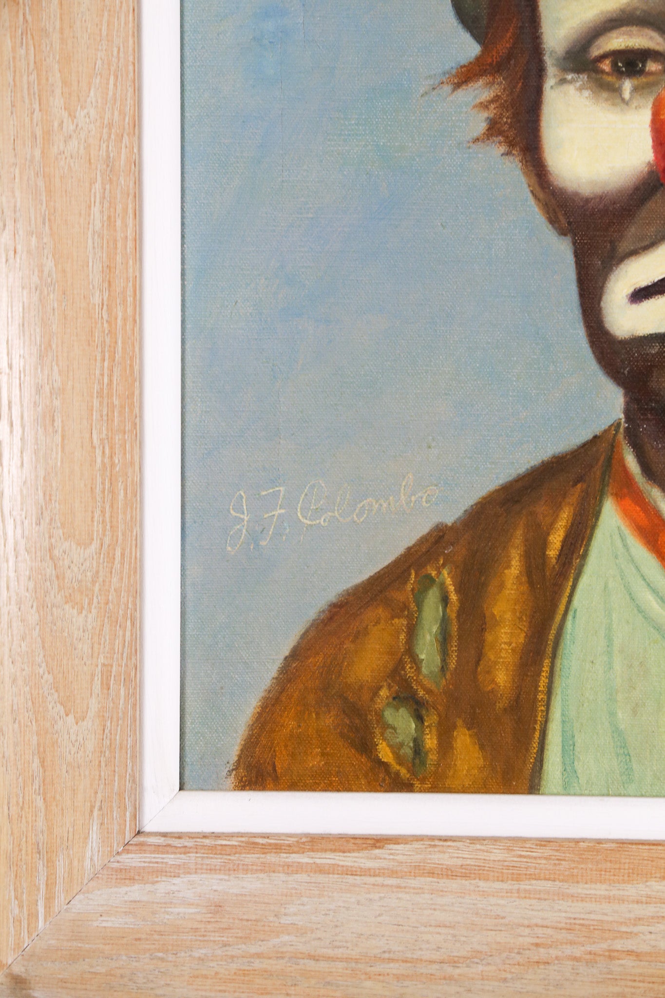 Crying Clown Art Frame / 泣いているピエロ アートフレーム