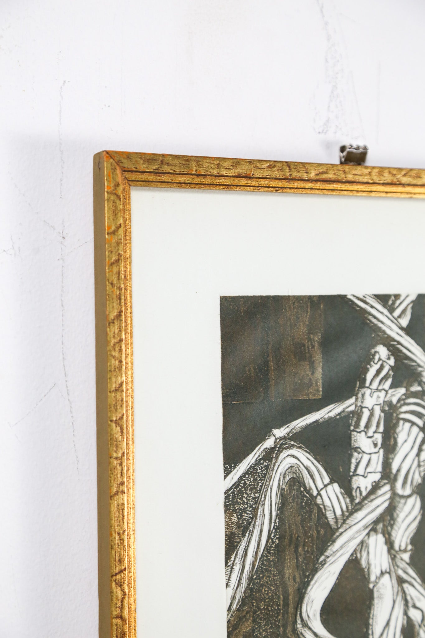 Vintage Abstract Print / ヴィンテージ 抽象版画（1972年）