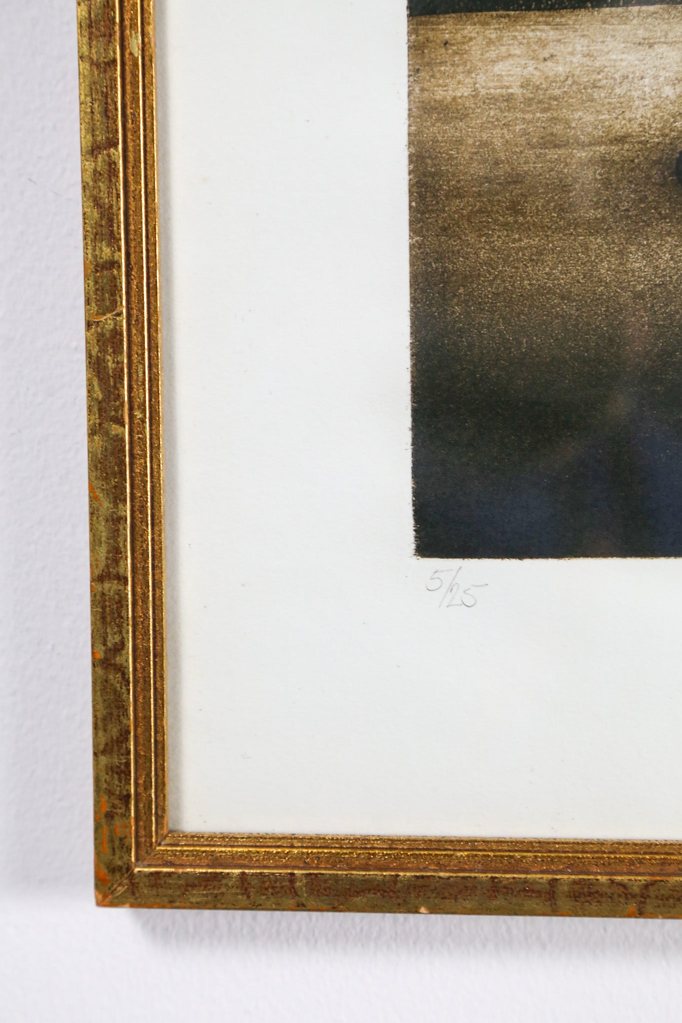 Vintage Abstract Print / ヴィンテージ 抽象版画（1972年）