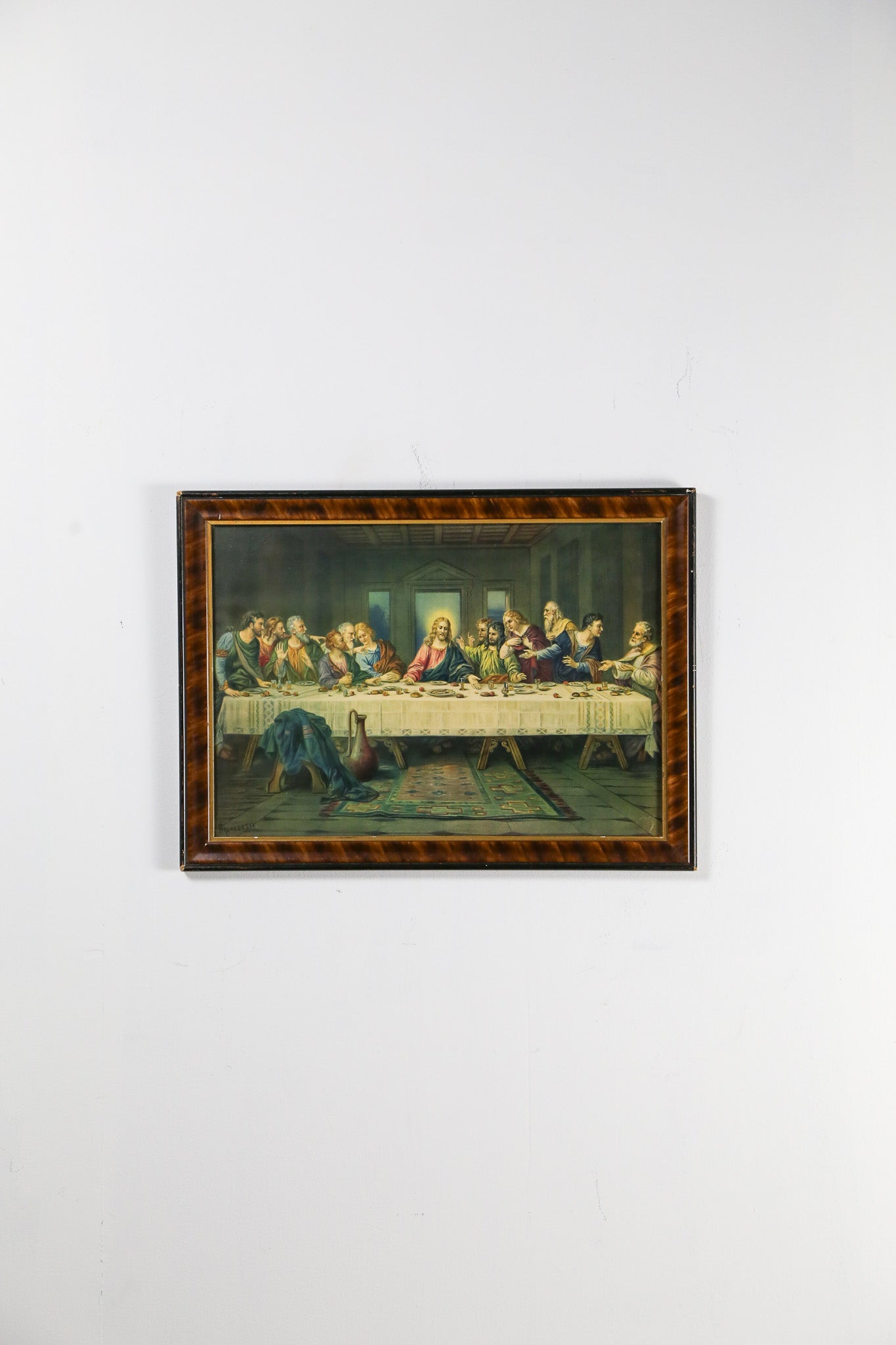 The Last Supper Framed Print / 最後の晩餐 フレーム入りプリント画