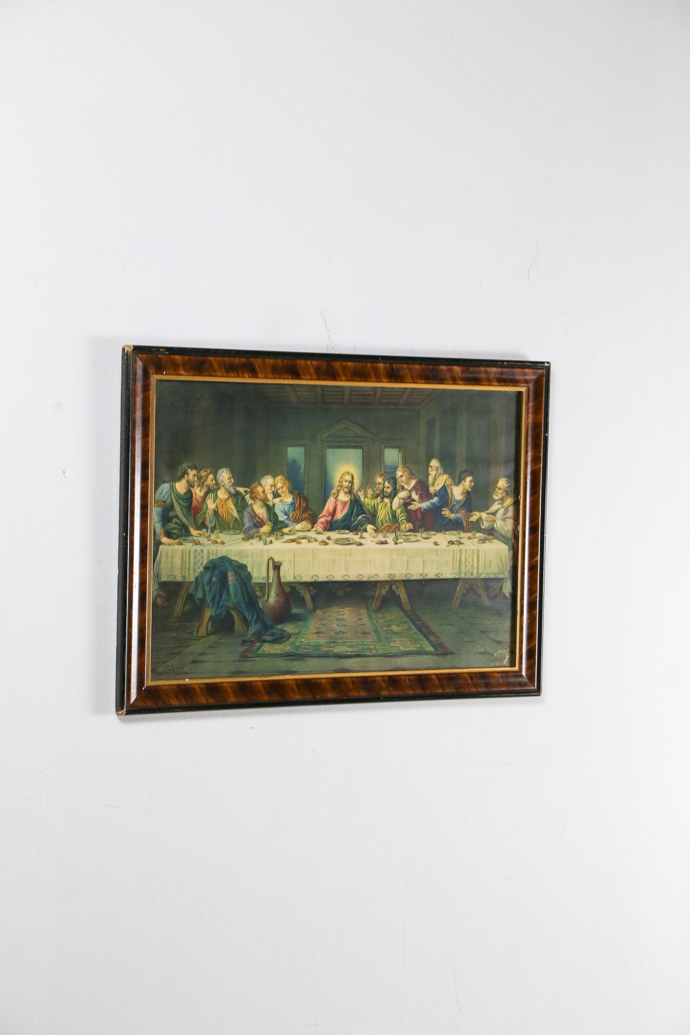 The Last Supper Framed Print / 最後の晩餐 フレーム入りプリント画