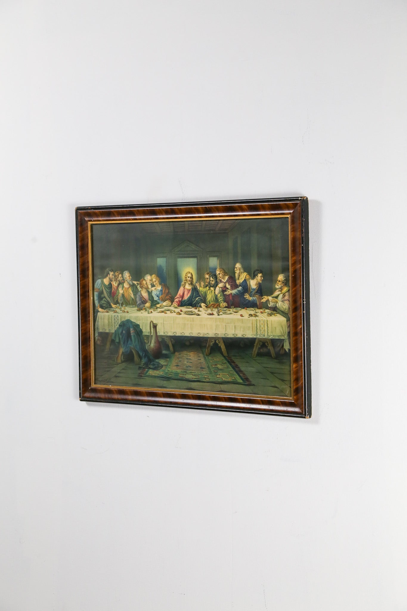 The Last Supper Framed Print / 最後の晩餐 フレーム入りプリント画