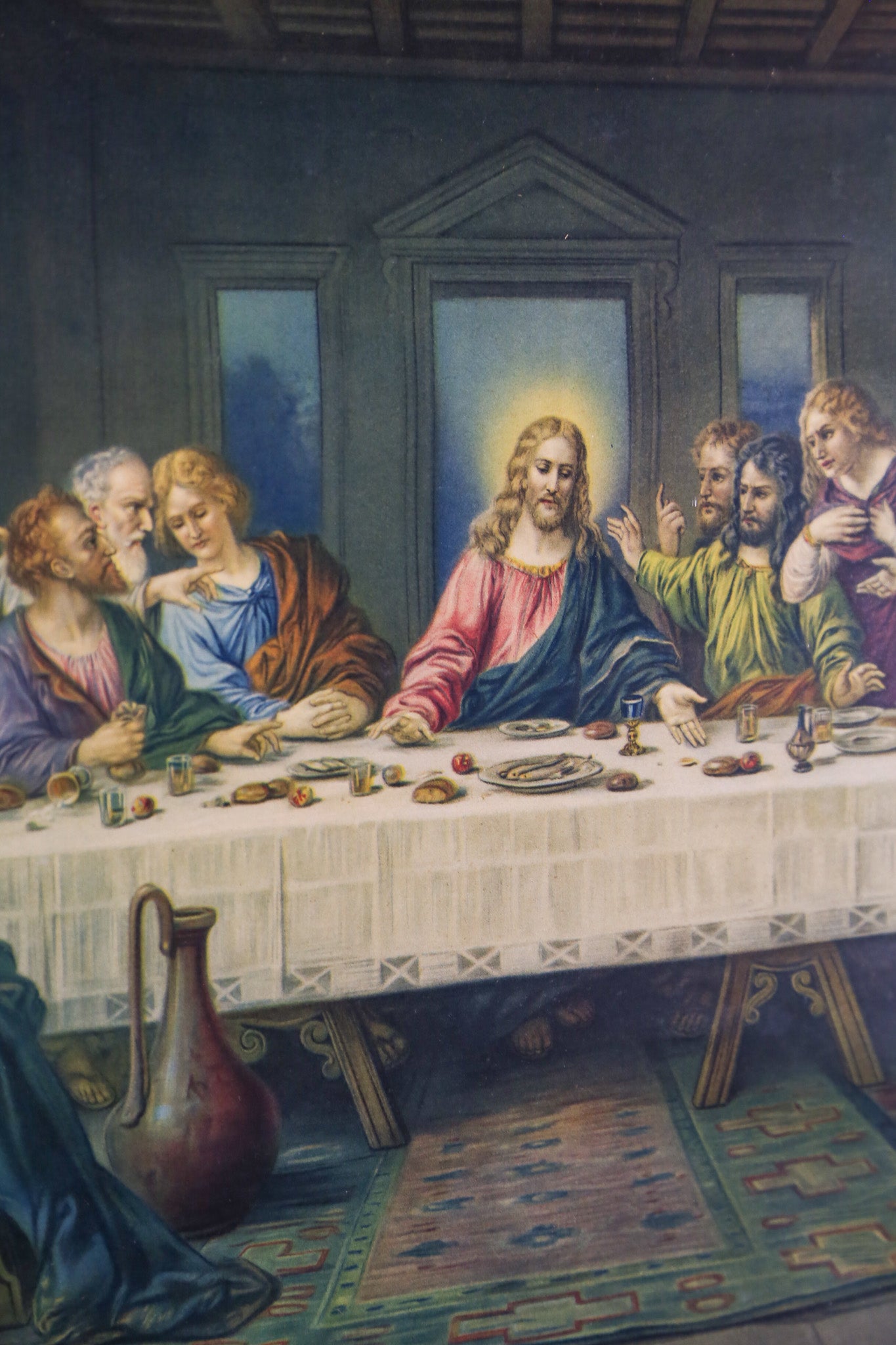 The Last Supper Framed Print / 最後の晩餐 フレーム入りプリント画