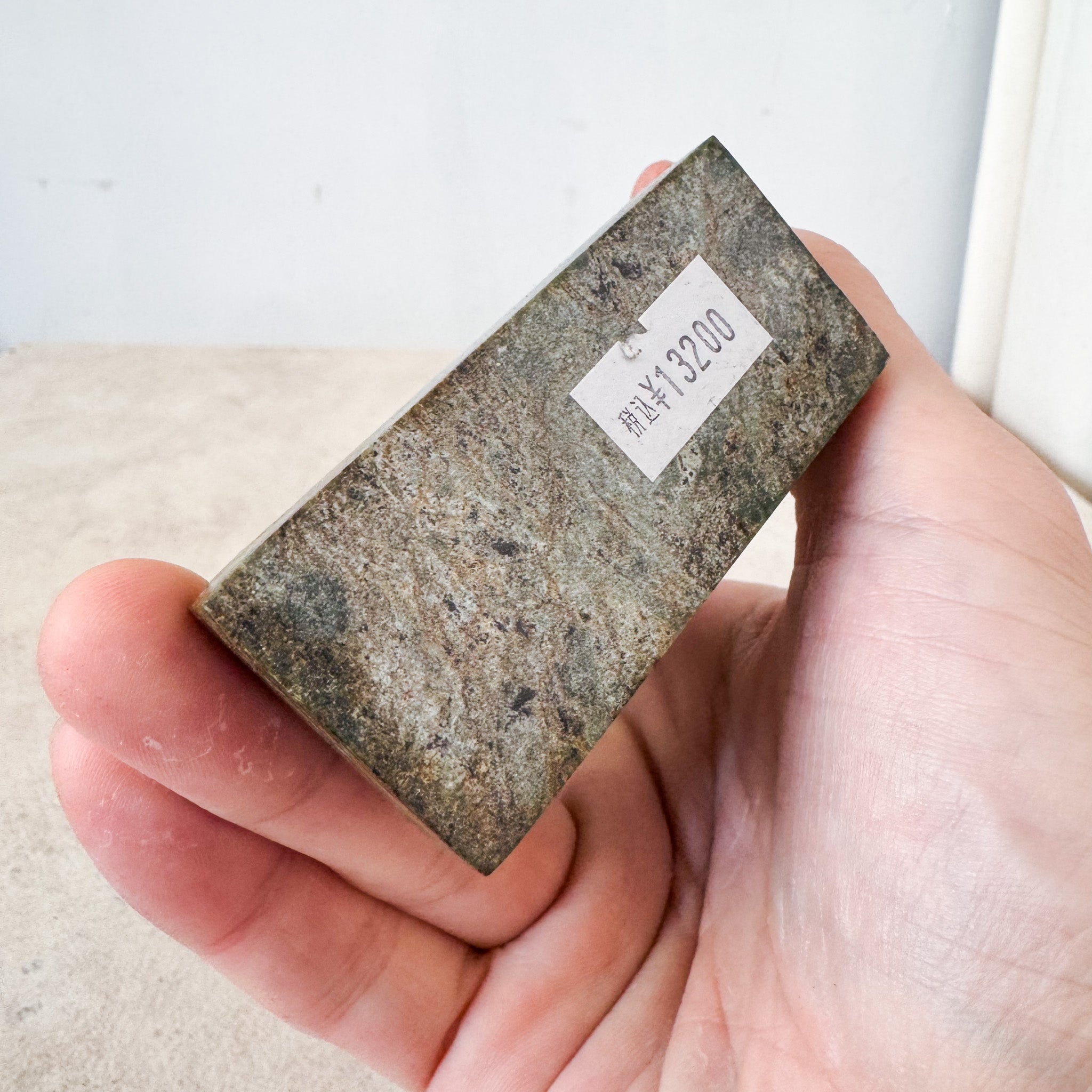 Stone Native American Face / 石製ネイティブアメリカンの顔オブジェ