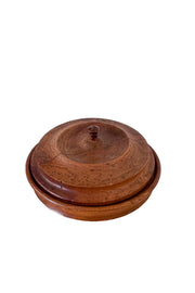 Wooden Lidded Trinket Box / 木製蓋付き小物入れ