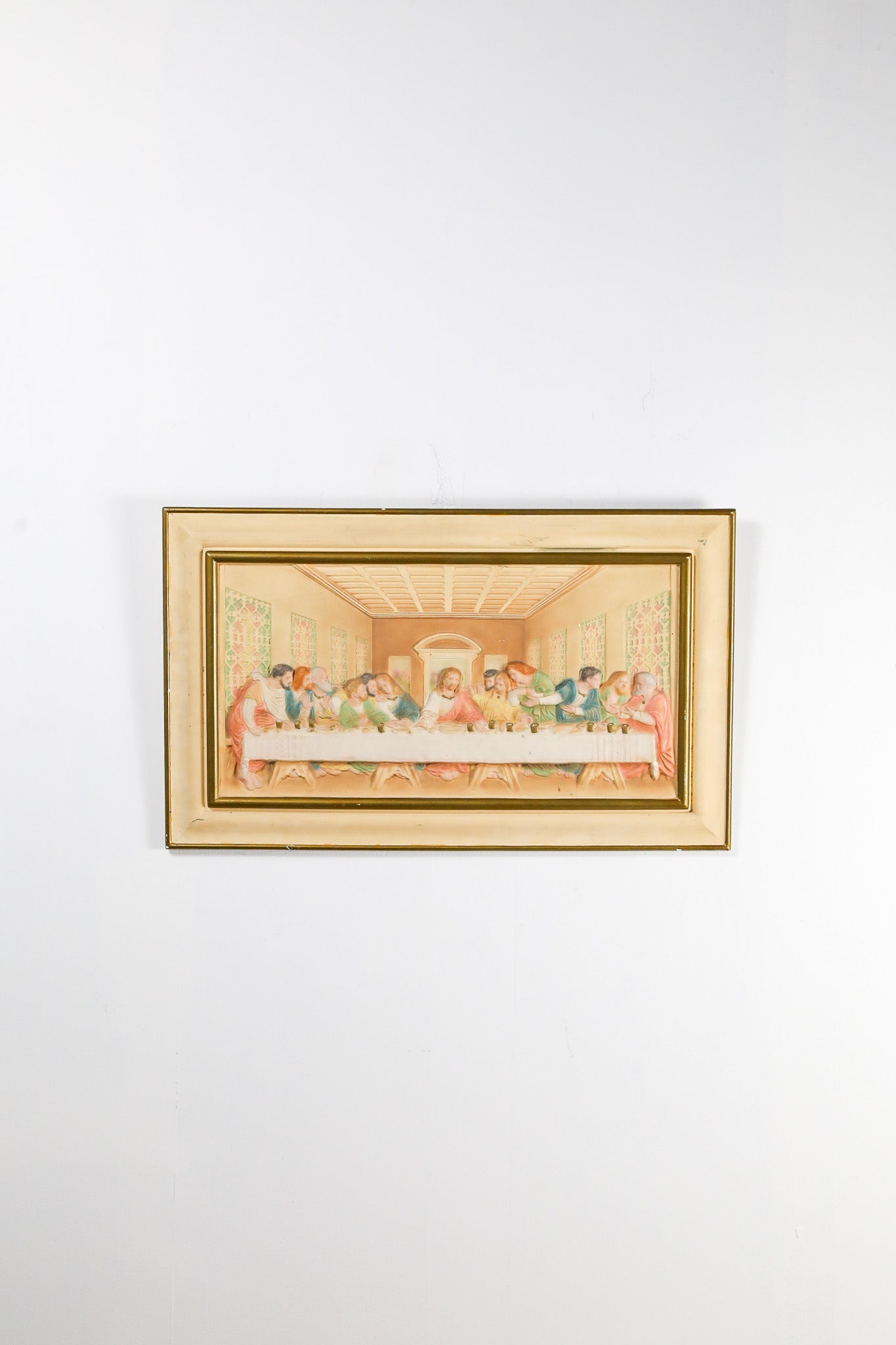 Plaster Relief "The Last Supper" / 石膏 レリーフ 最後の晩餐