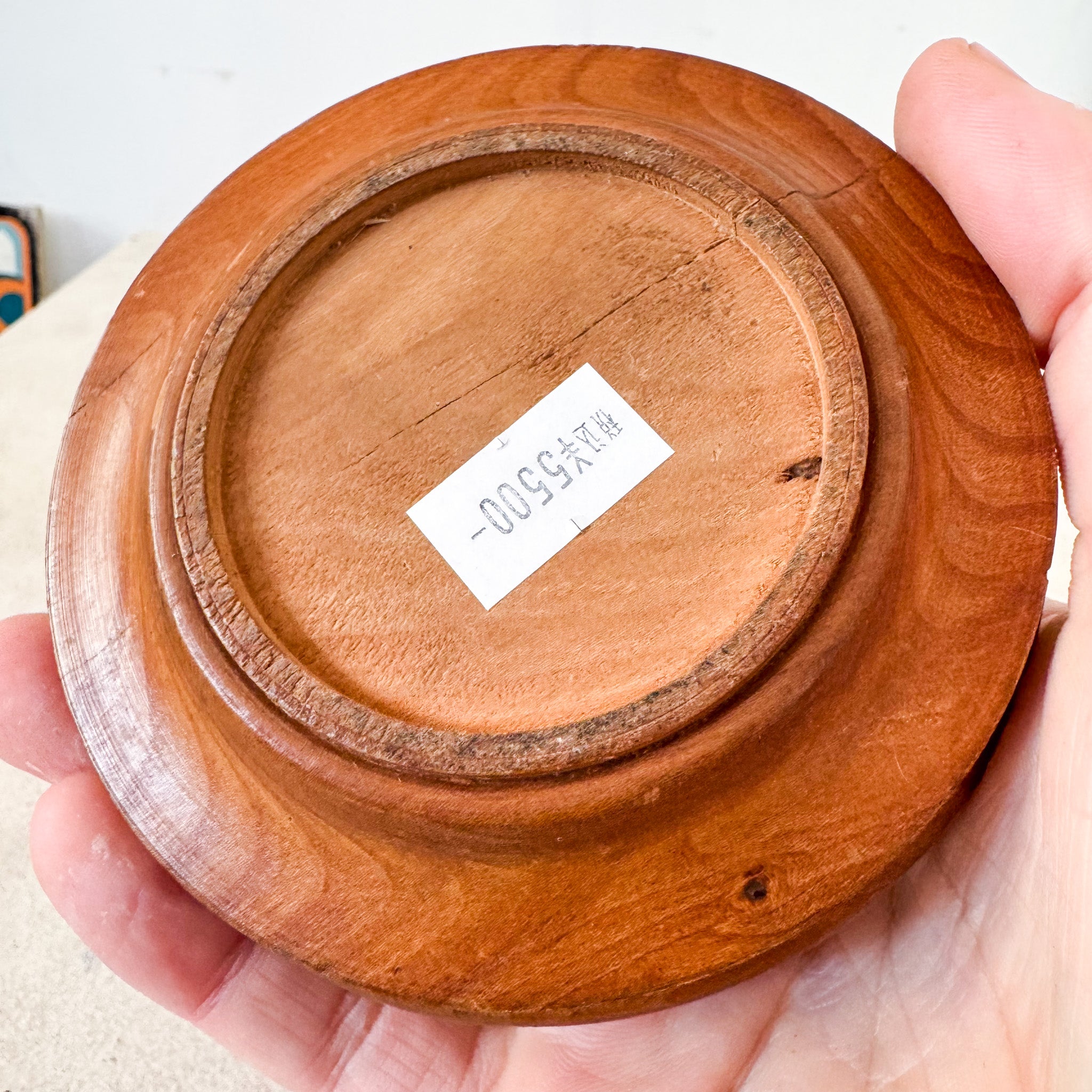 Wooden Lidded Trinket Box / 木製蓋付き小物入れ