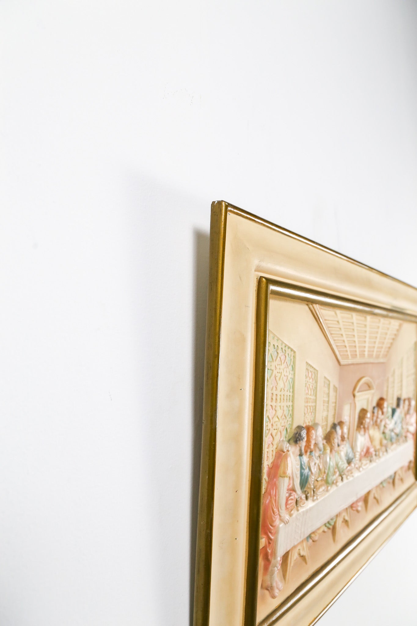 Plaster Relief "The Last Supper" / 石膏 レリーフ 最後の晩餐