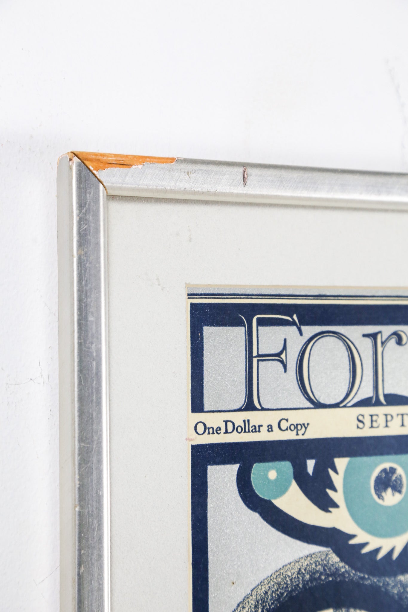 Fortune Magazine Cover Art (September 1932) / フォーチュン誌 表紙デザイン アートフレーム（1932年9月号）