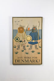 ANY MORE FOR DENMARK Poster / デンマーク ヴィンテージポスター