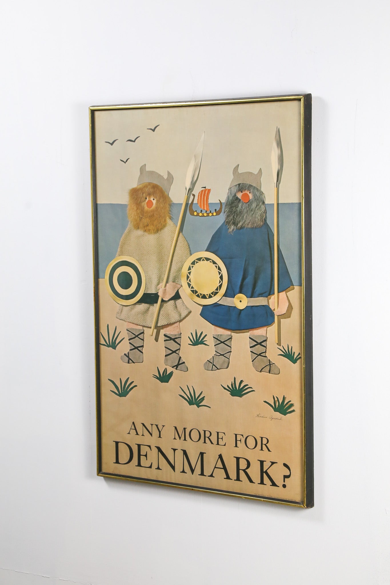 ANY MORE FOR DENMARK Poster / デンマーク ヴィンテージポスター
