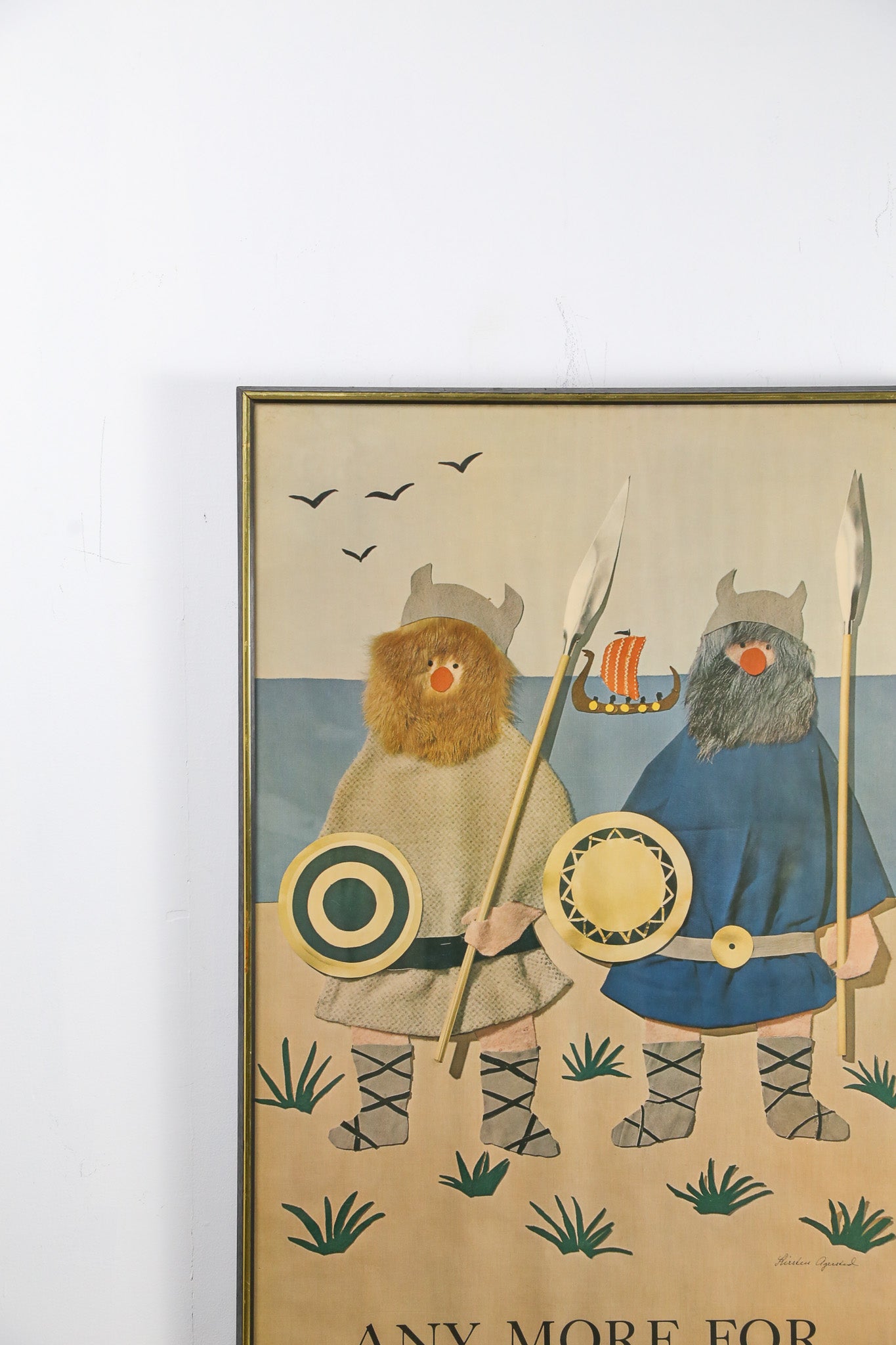 ANY MORE FOR DENMARK Poster / デンマーク ヴィンテージポスター