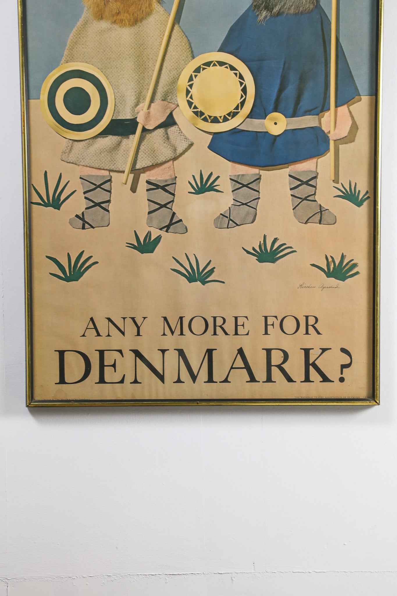 ANY MORE FOR DENMARK Poster / デンマーク ヴィンテージポスター