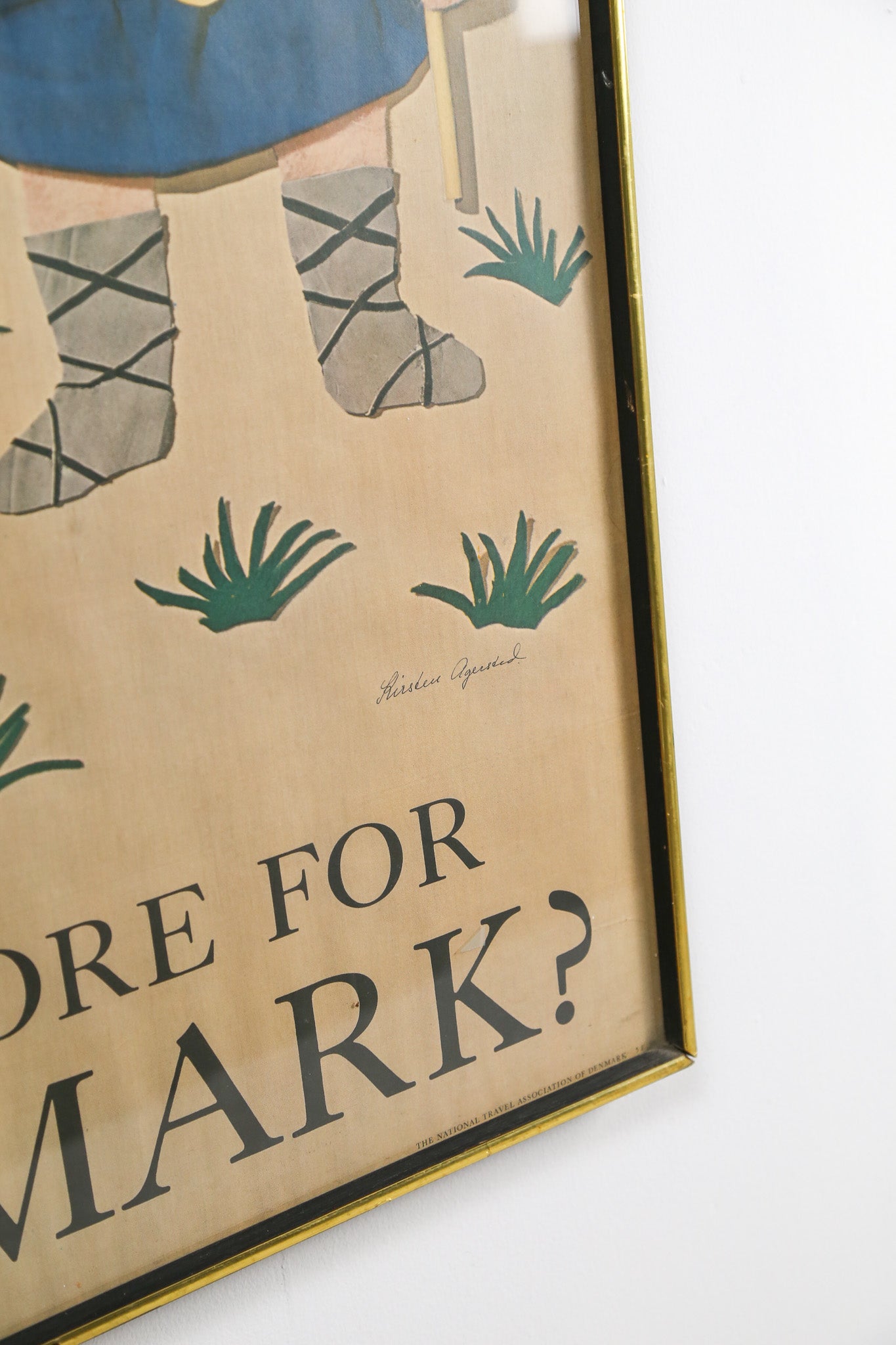 ANY MORE FOR DENMARK Poster / デンマーク ヴィンテージポスター