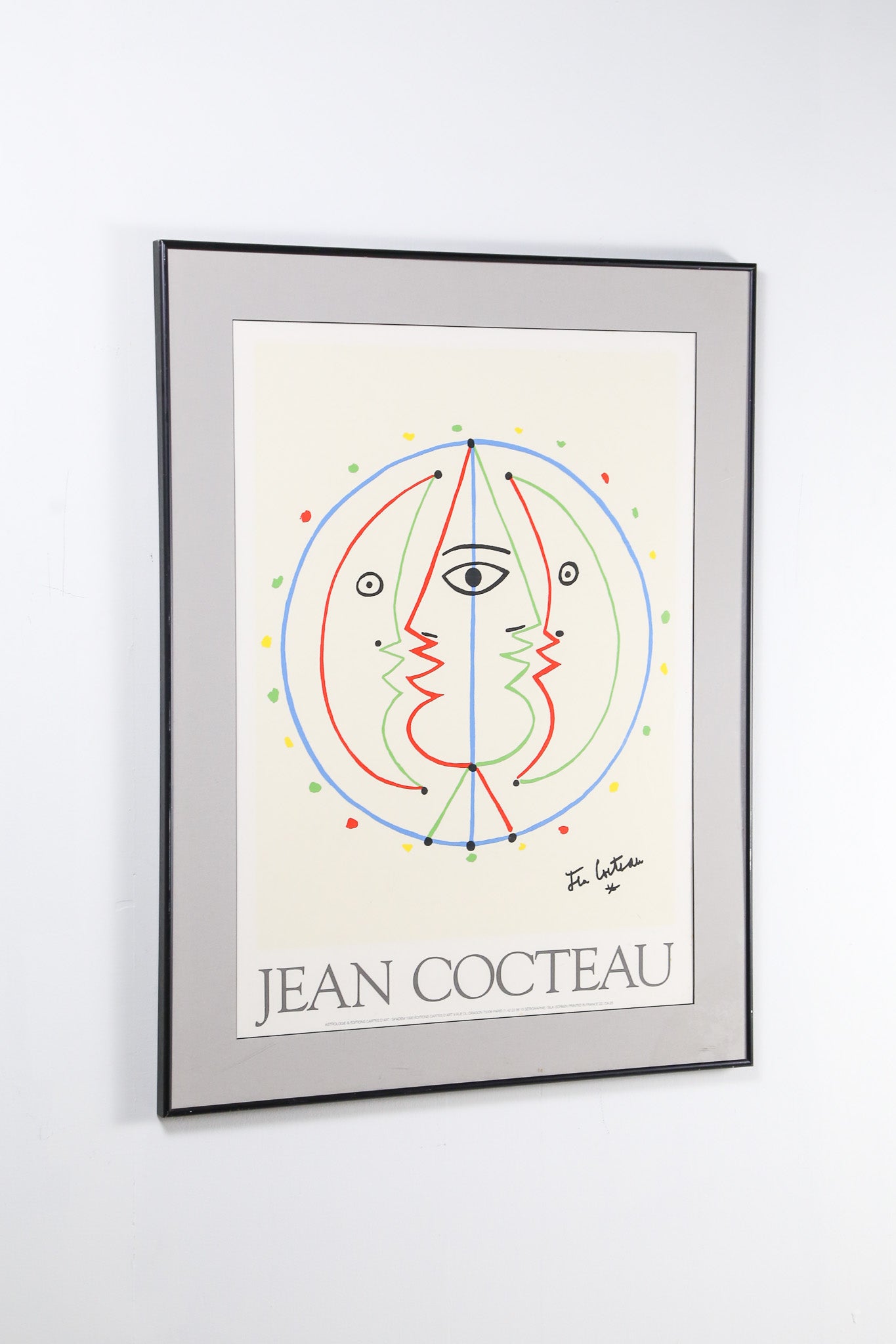 JEAN COCTEAU Poster / ジャン・コクトー ポスター「月」