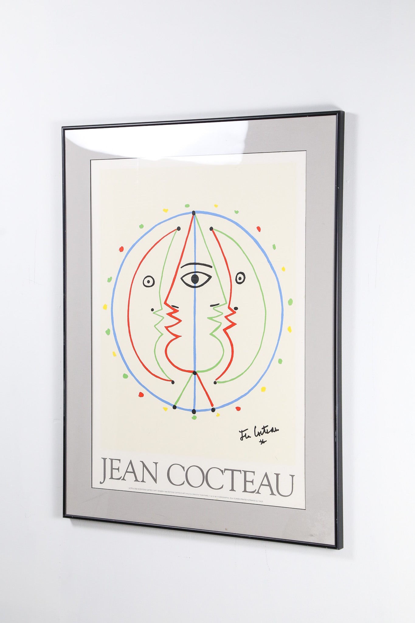 JEAN COCTEAU Poster / ジャン・コクトー ポスター「月」