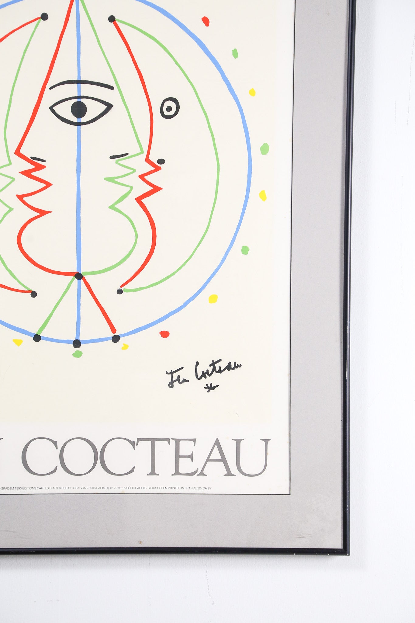 JEAN COCTEAU Poster / ジャン・コクトー ポスター「月」 – STORE IN