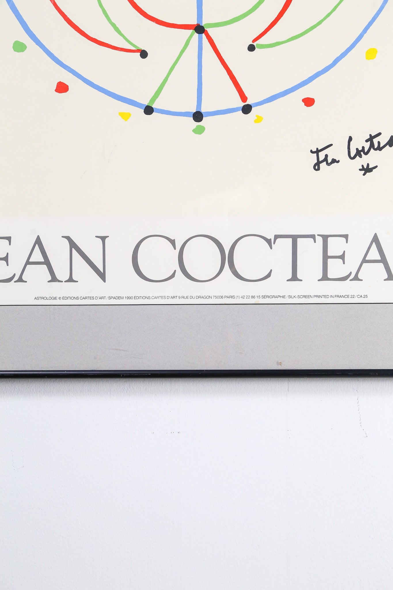 JEAN COCTEAU Poster / ジャン・コクトー ポスター「月」