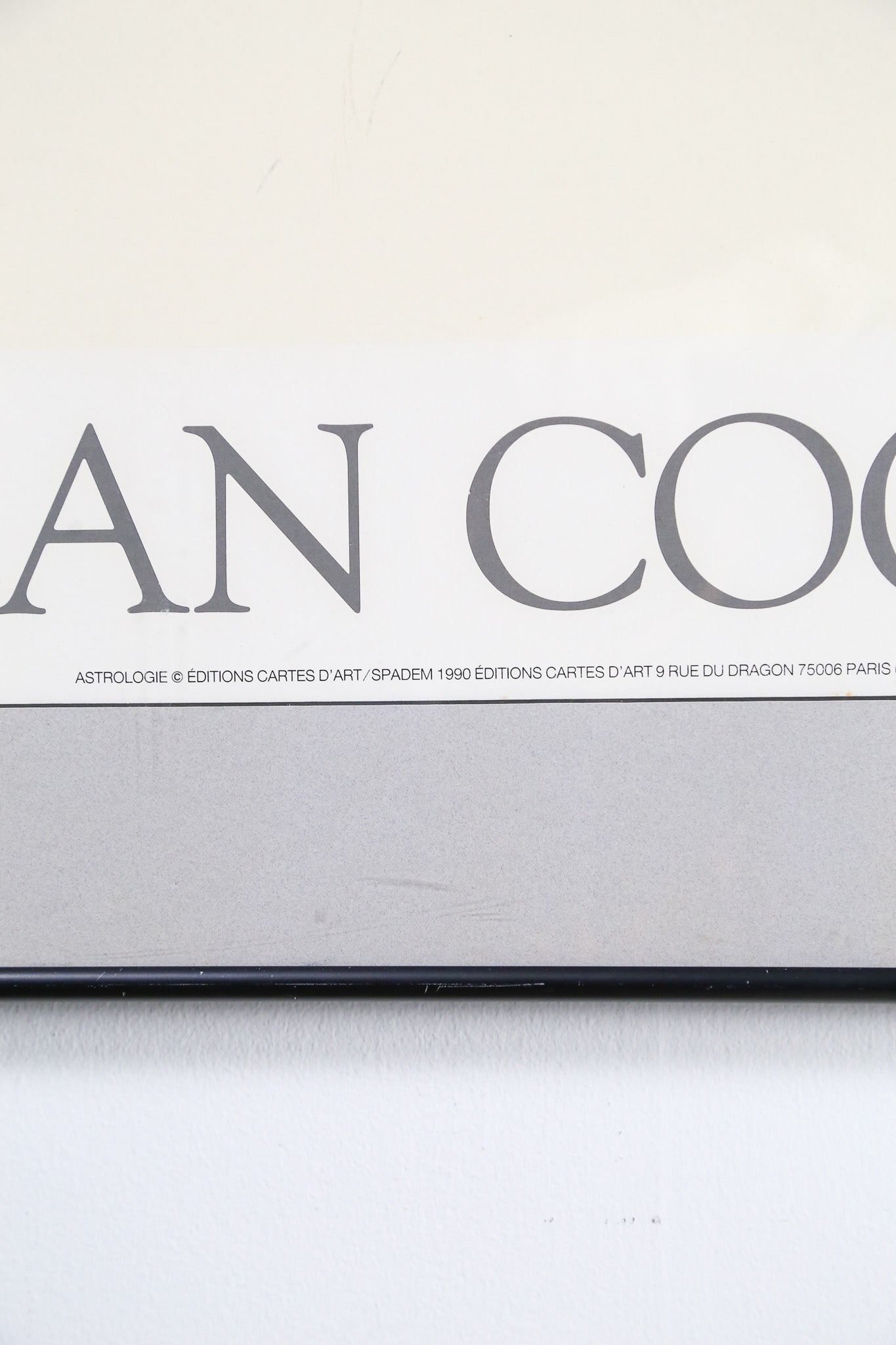 JEAN COCTEAU Poster / ジャン・コクトー ポスター「月」