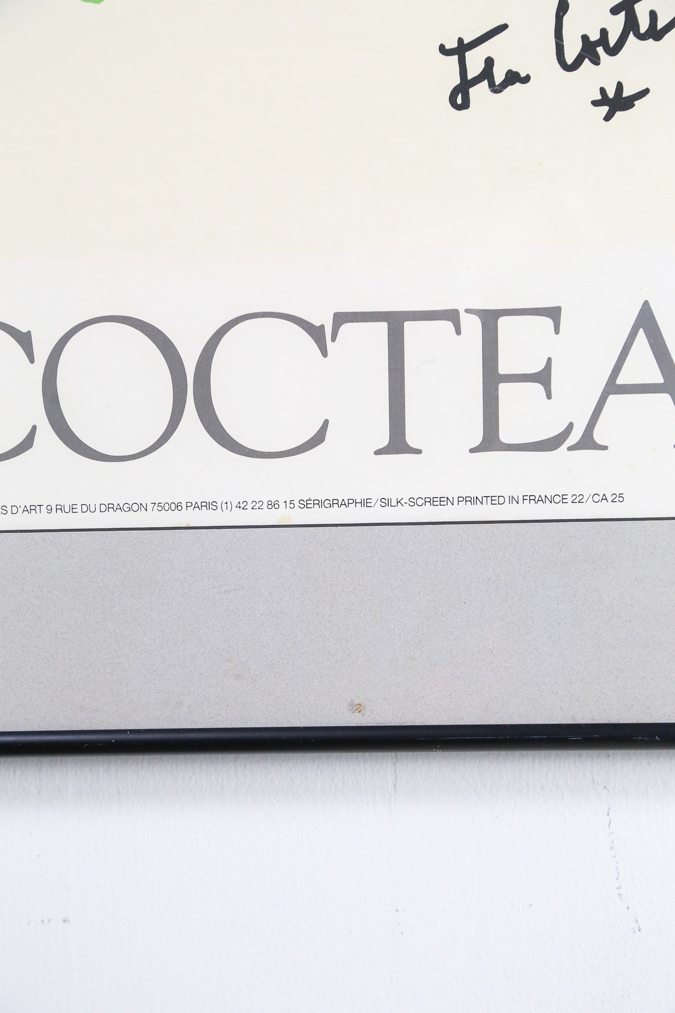 JEAN COCTEAU Poster / ジャン・コクトー ポスター「月」