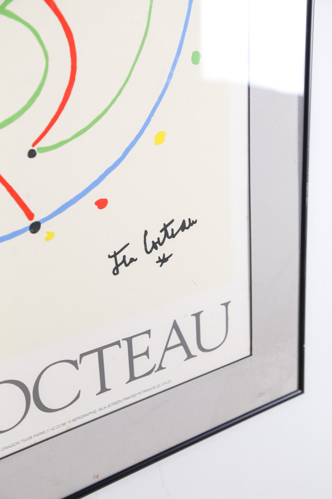 JEAN COCTEAU Poster / ジャン・コクトー ポスター「月」