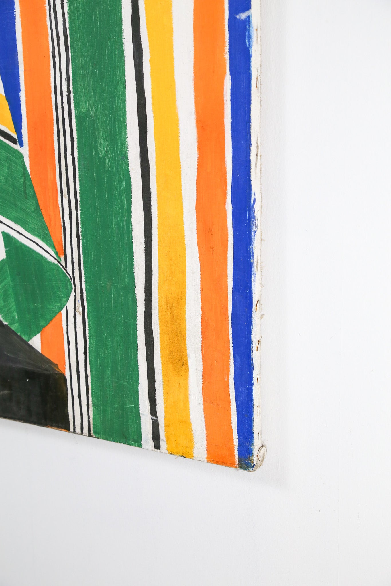 Abstract Painting with Masks / 仮面をモチーフにした抽象画