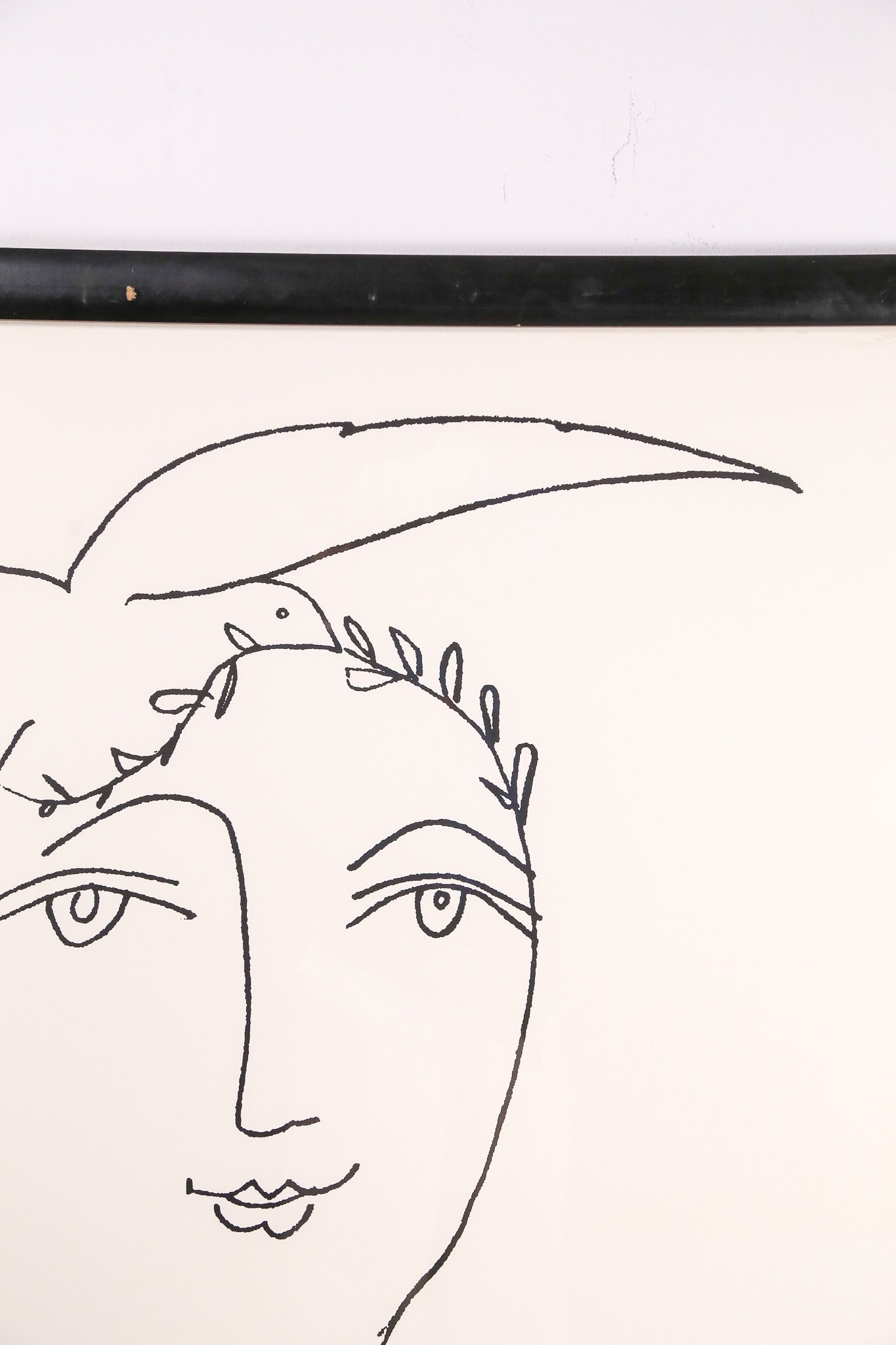 Pablo Picasso "Face and Dove" / パブロ・ピカソ「顔と鳩」リトグラフ
