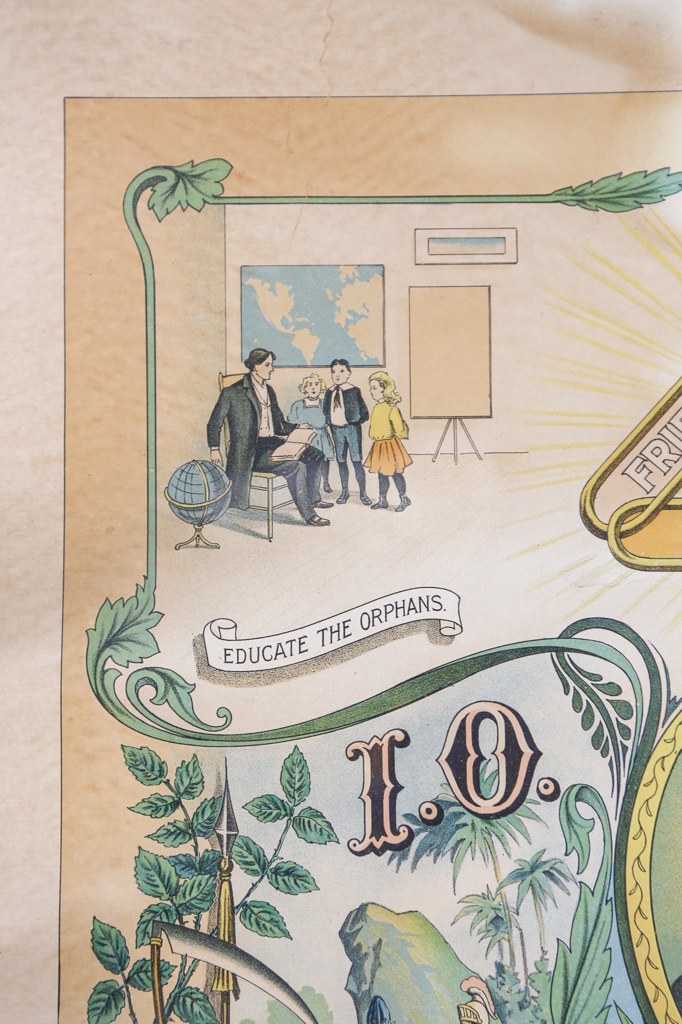 Independent Order of Odd Fellows Poster / オッドフェローズ ポスター