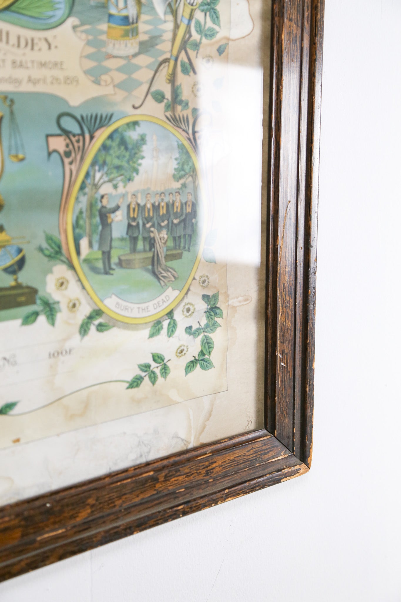 Independent Order of Odd Fellows Poster / オッドフェローズ ポスター