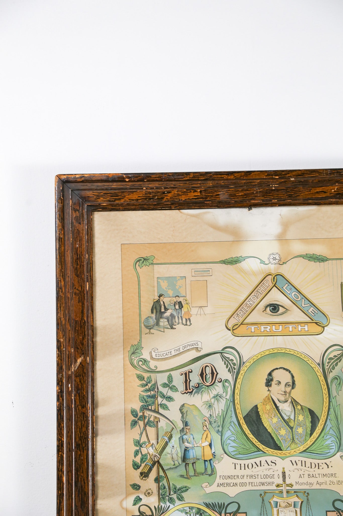 Independent Order of Odd Fellows Poster / オッドフェローズ ポスター